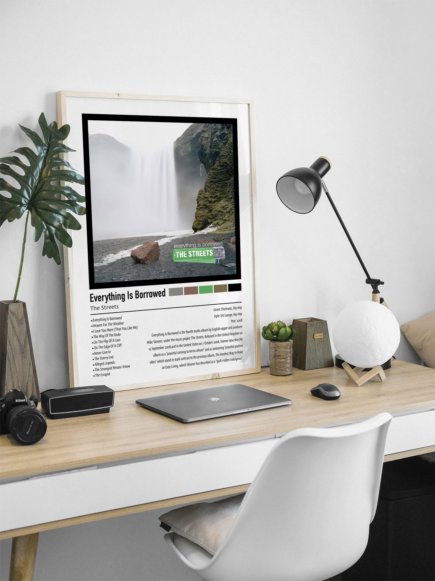 The Streets | Everything Is Borrowed | Custom Album Cover Poster Print