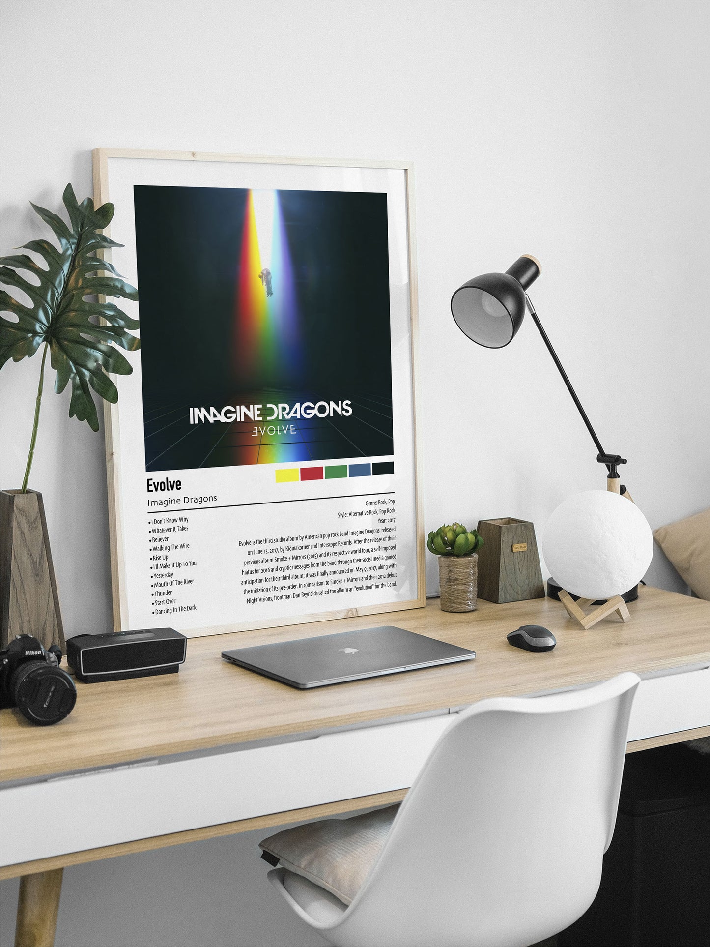 Imagine Dragons | Evolve | Custom Album Cover Poster Print