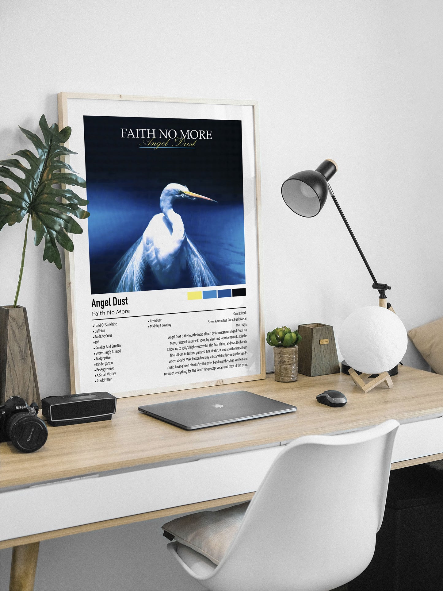 Faith No More | Angel Dust | Custom Album Cover Poster Print