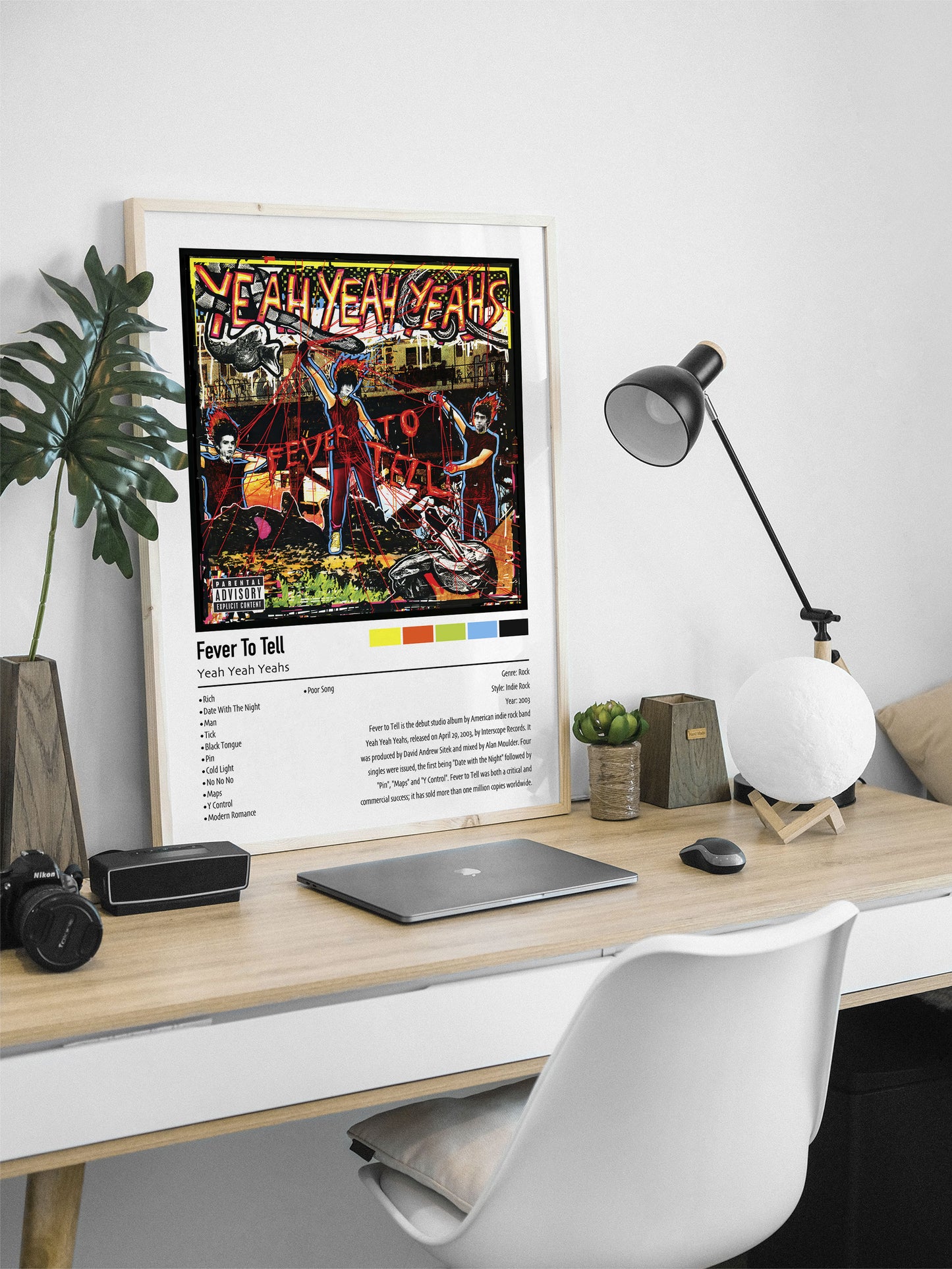 Yeah Yeah Yeahs | Fever To Tell | Custom Album Cover Poster Print