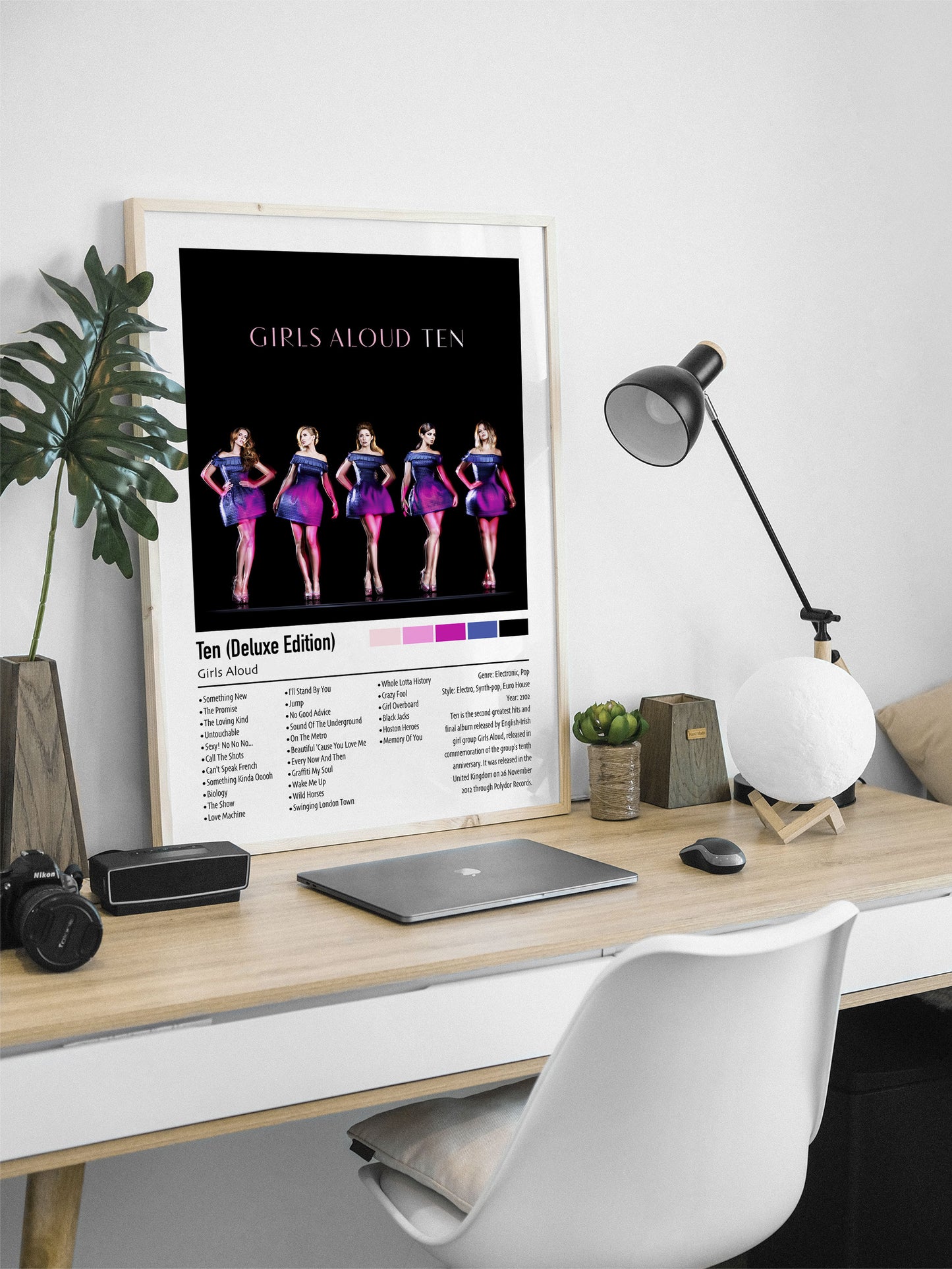 Girls Aloud | Ten (Deluxe Edition) | Custom Album Cover Poster Print