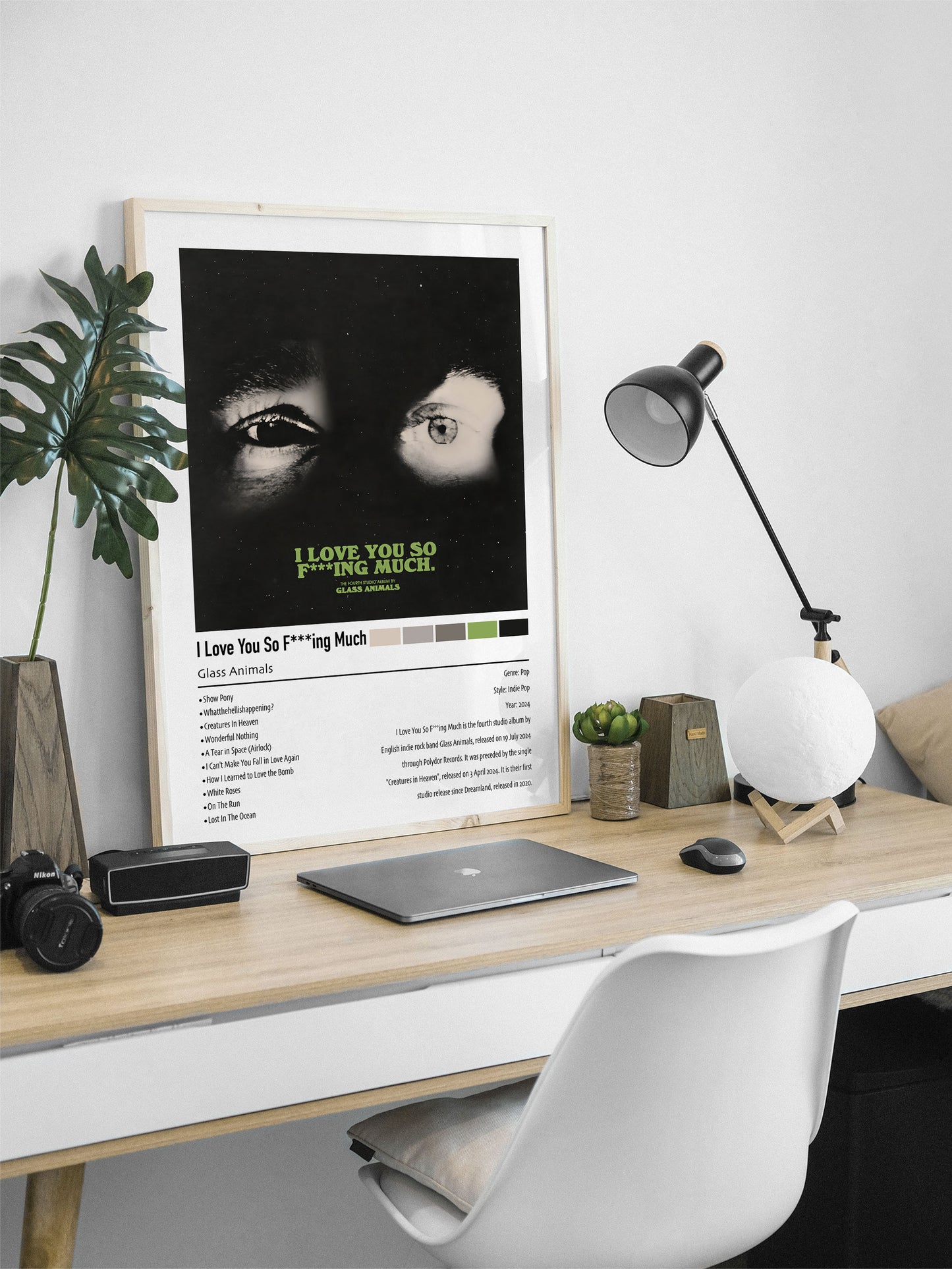 Glass Animals | I Love You So F***ing Much | Custom Album Cover Poster Print