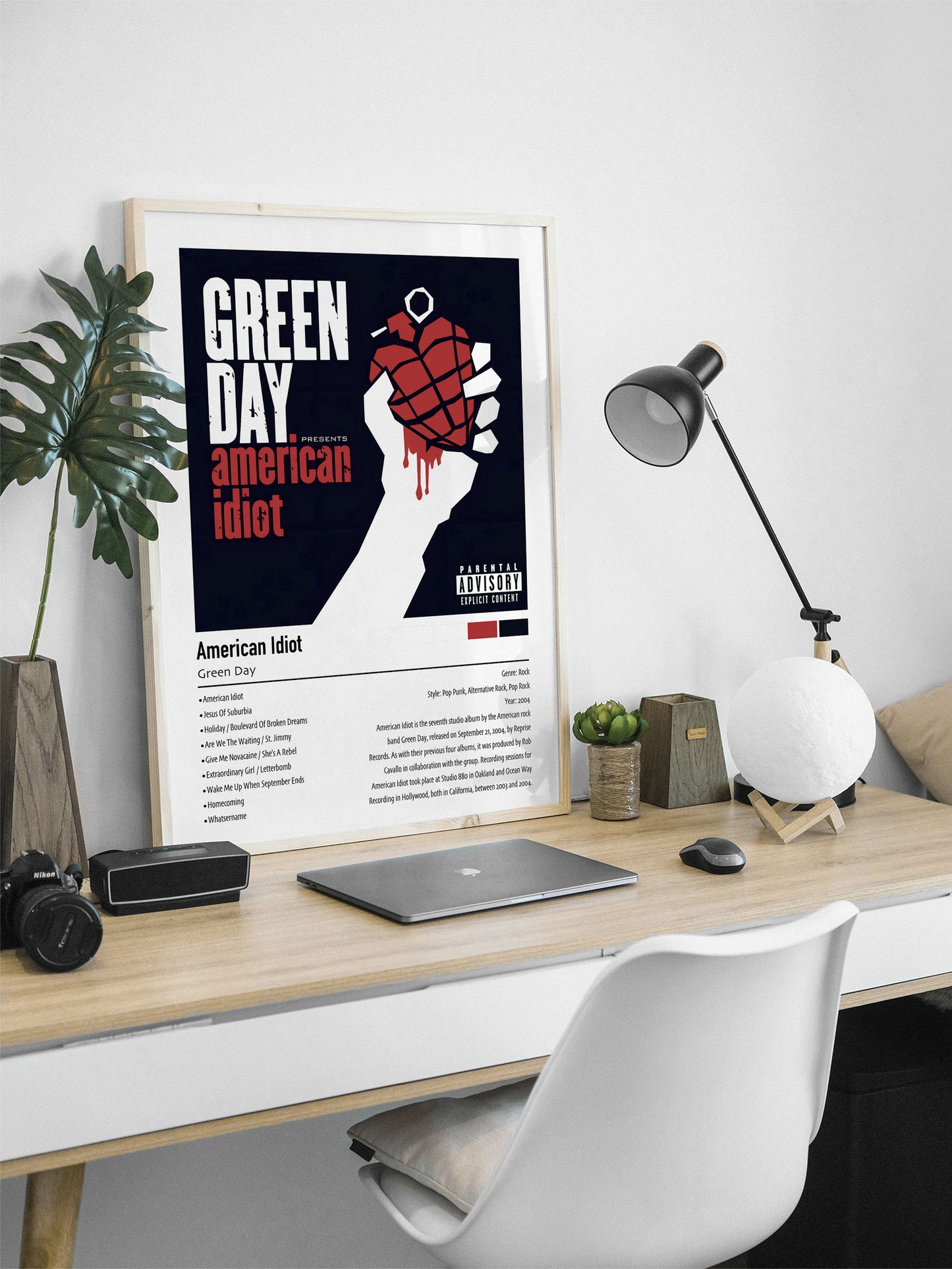 Green Day | American Idiot | Custom Album Cover Poster Print