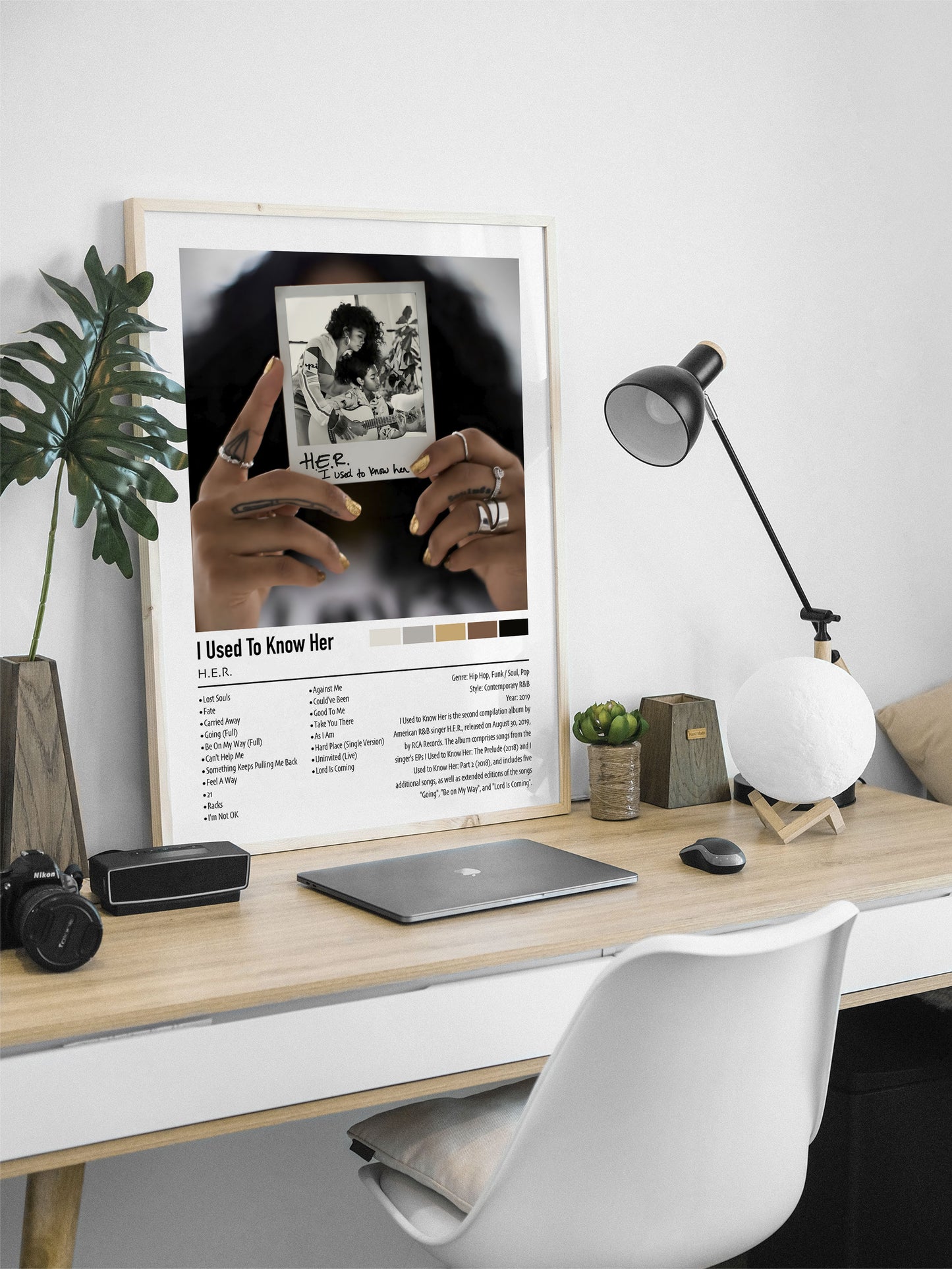 H.E.R. | I Used To Know Her | Custom Album Cover Poster Print