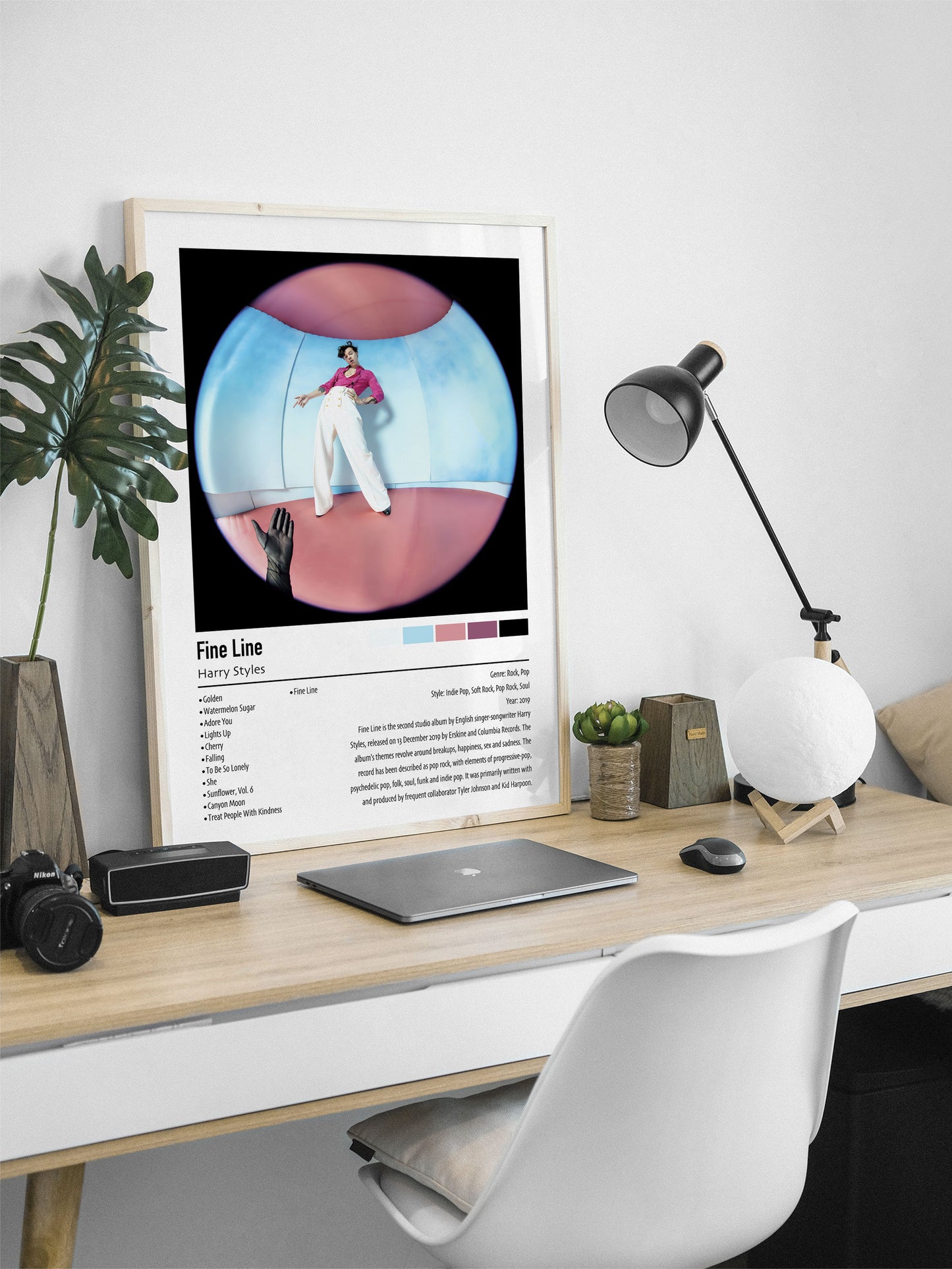 Harry Styles | Fine Line | Custom Album Cover Poster Print