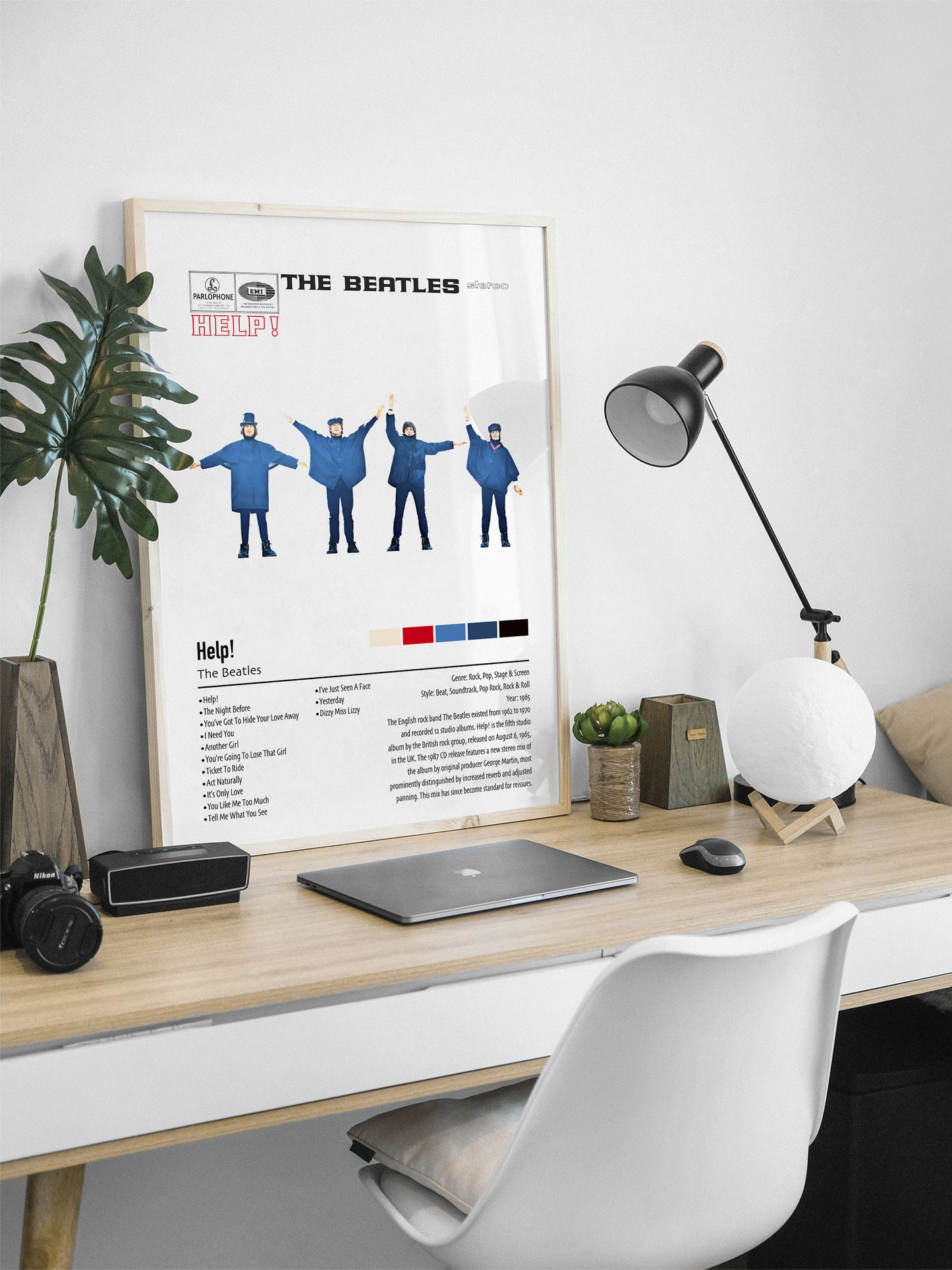 The Beatles | Help! | Custom Album Cover Poster Print