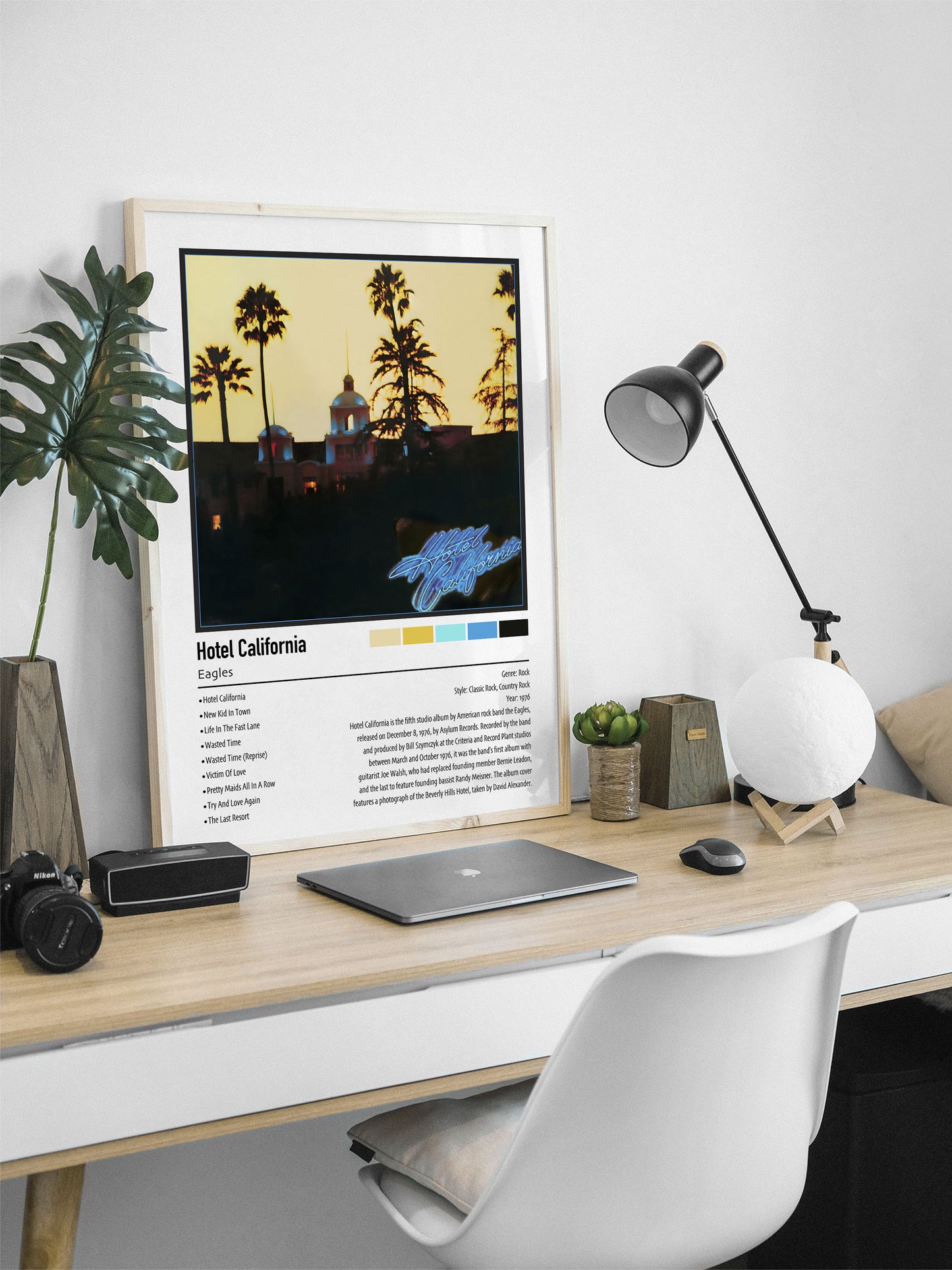 Eagles | Hotel California | Custom Album Cover Poster Print