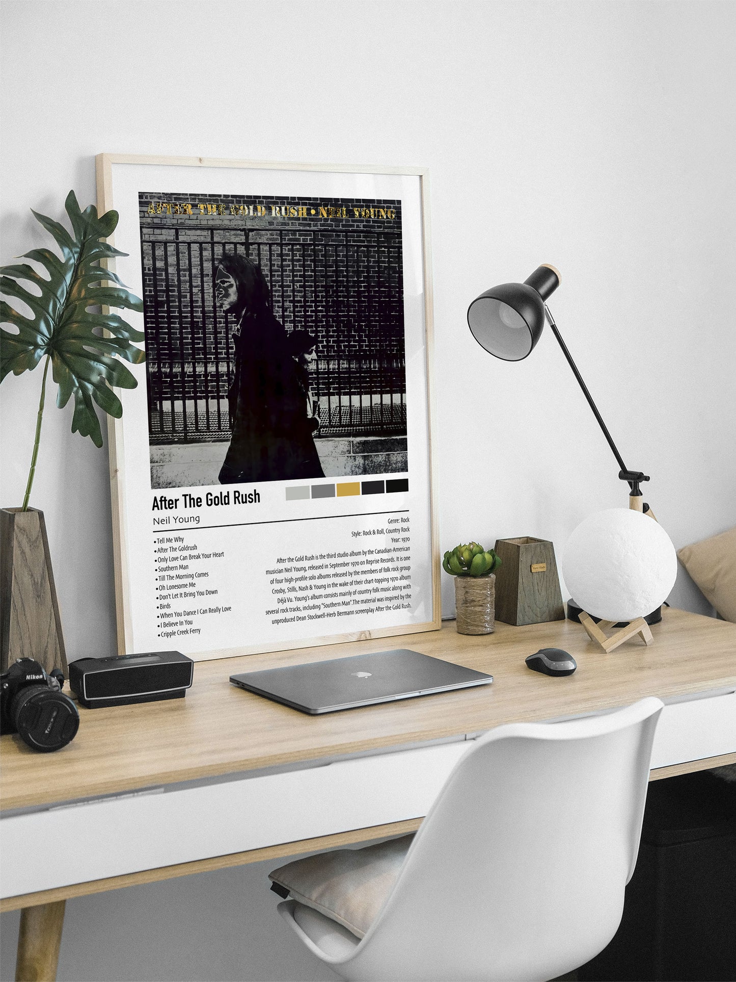 Neil Young | After The Gold Rush | Custom Album Cover Poster Print