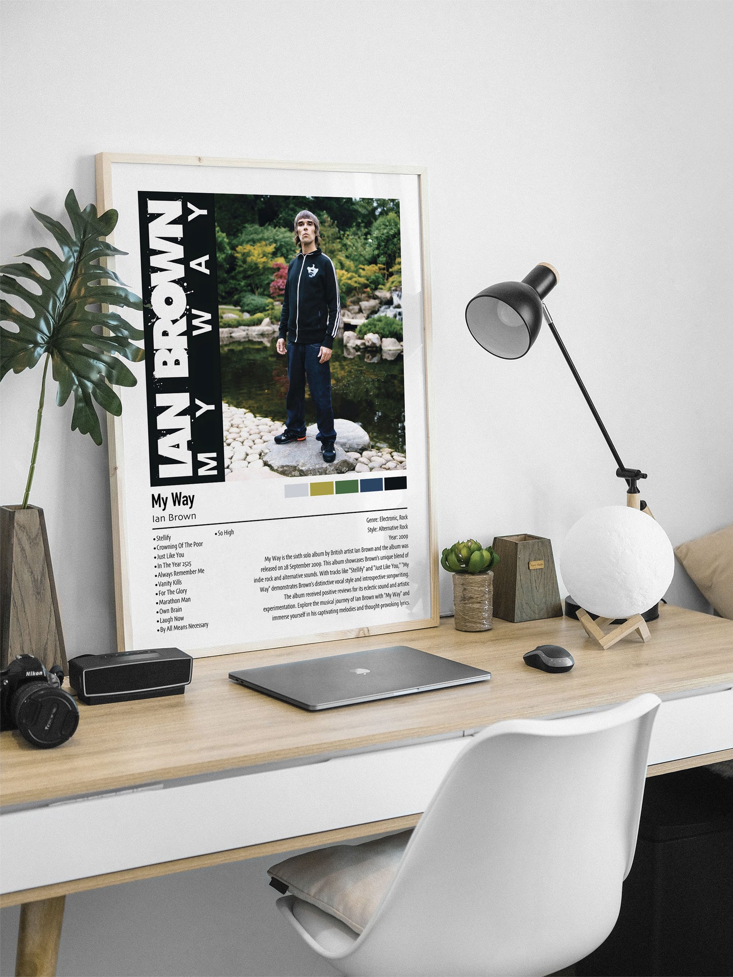lan Brown | My Way | Custom Album Cover Poster Print