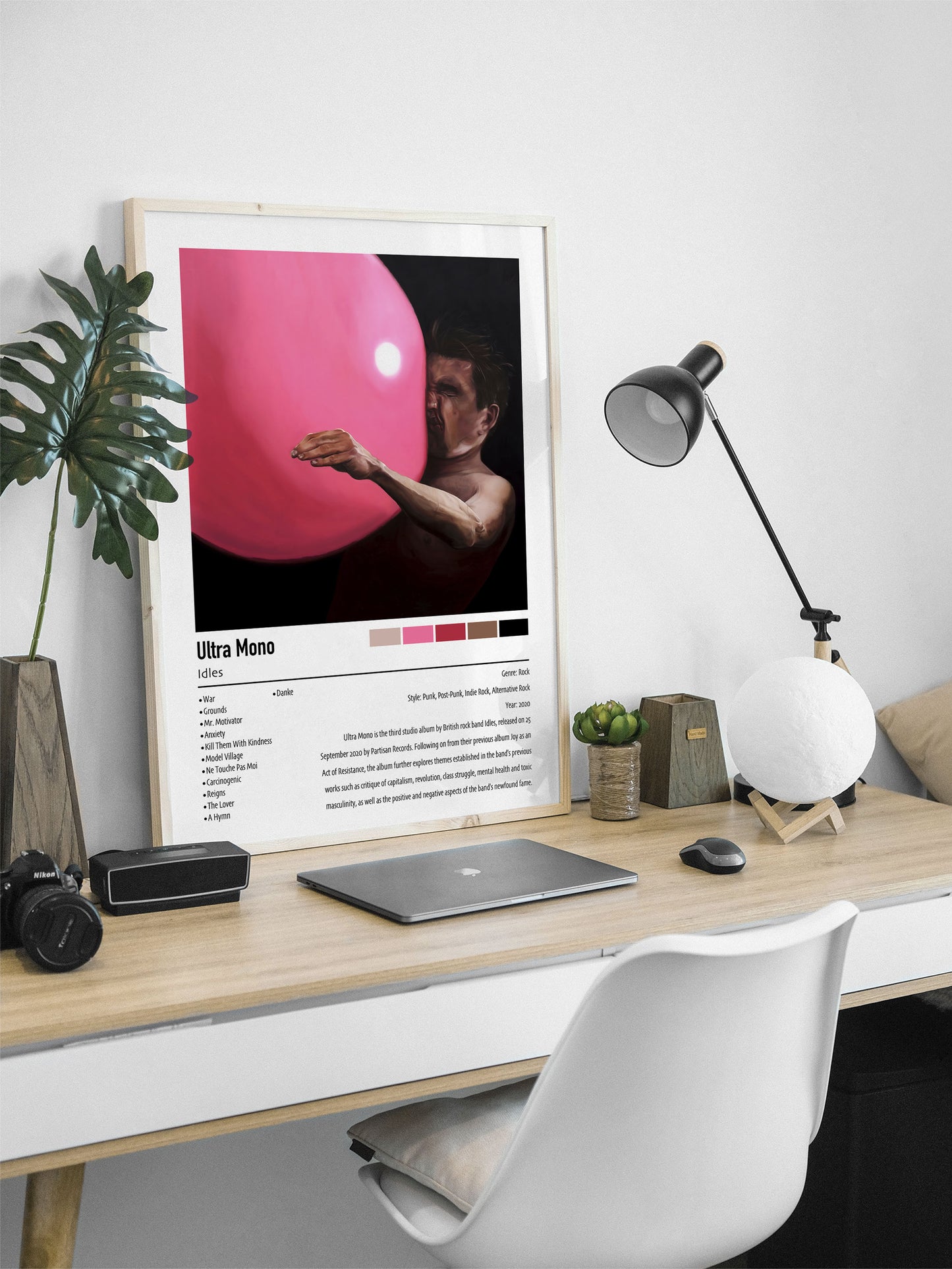 Idles | Ultra Mono | Custom Album Cover Poster Print