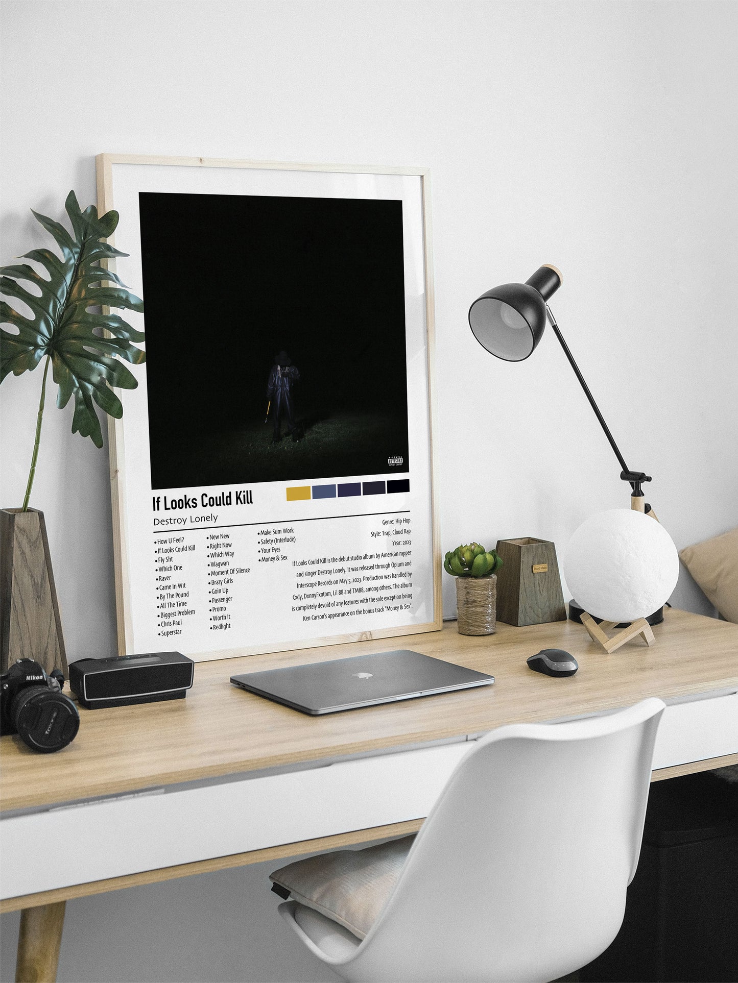 Destroy Lonely | If Looks Could Kill | Custom Album Cover Poster Print