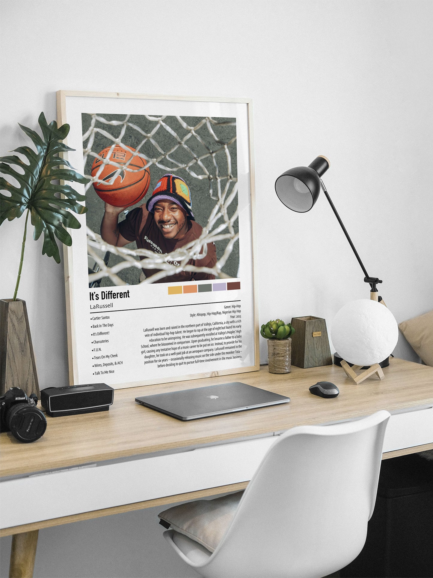 LaRussell | It's Different | Custom Album Cover Poster Print