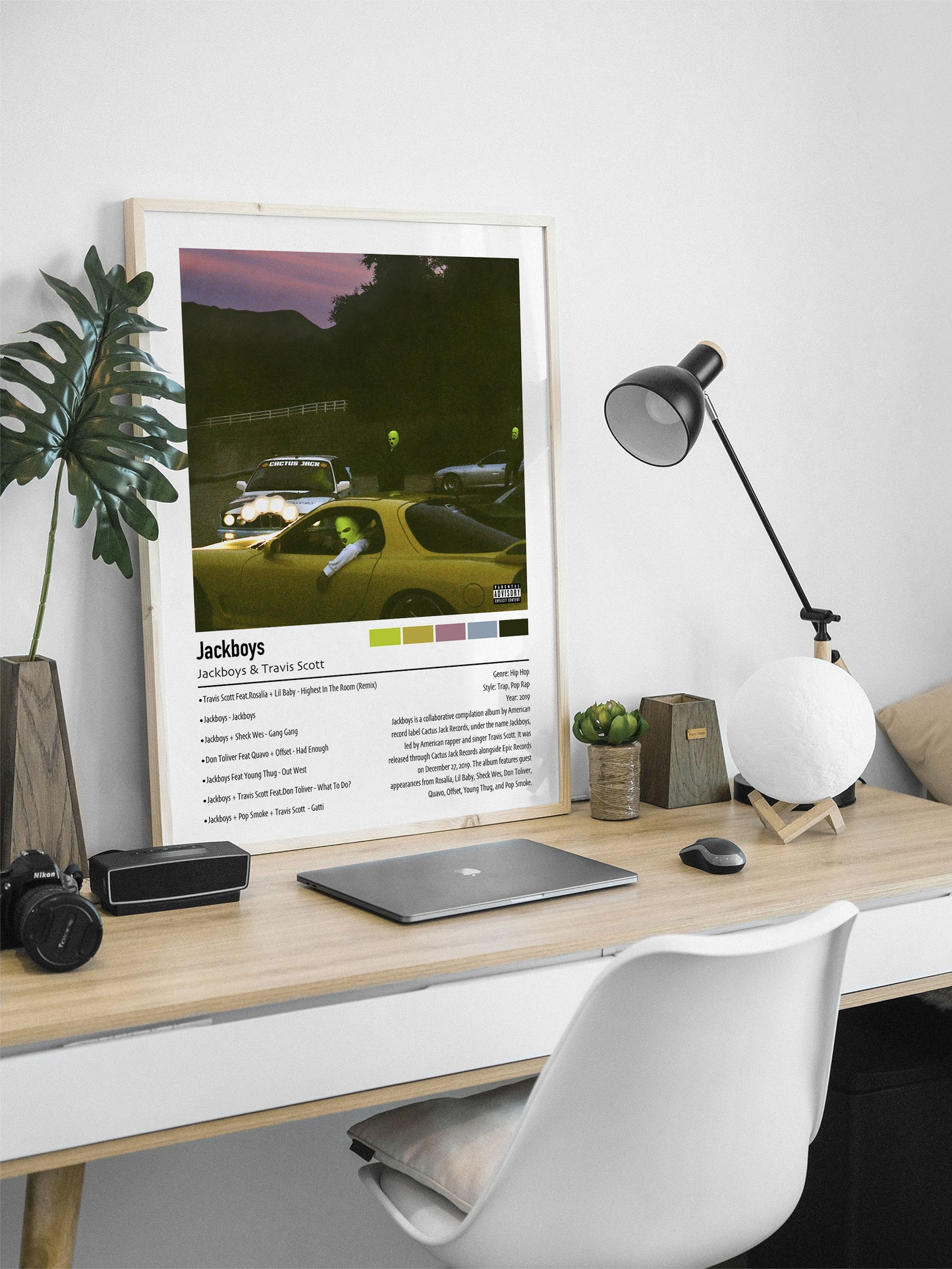 Jackboys & Travis Scott | Jackboys | Custom Album Cover Poster Print