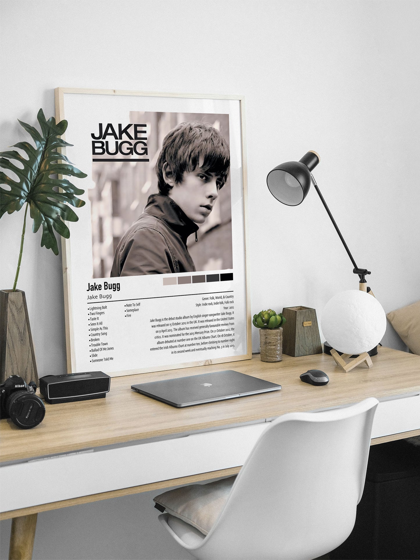 Jake Bugg | Jake Bugg | Custom Album Cover Poster Print