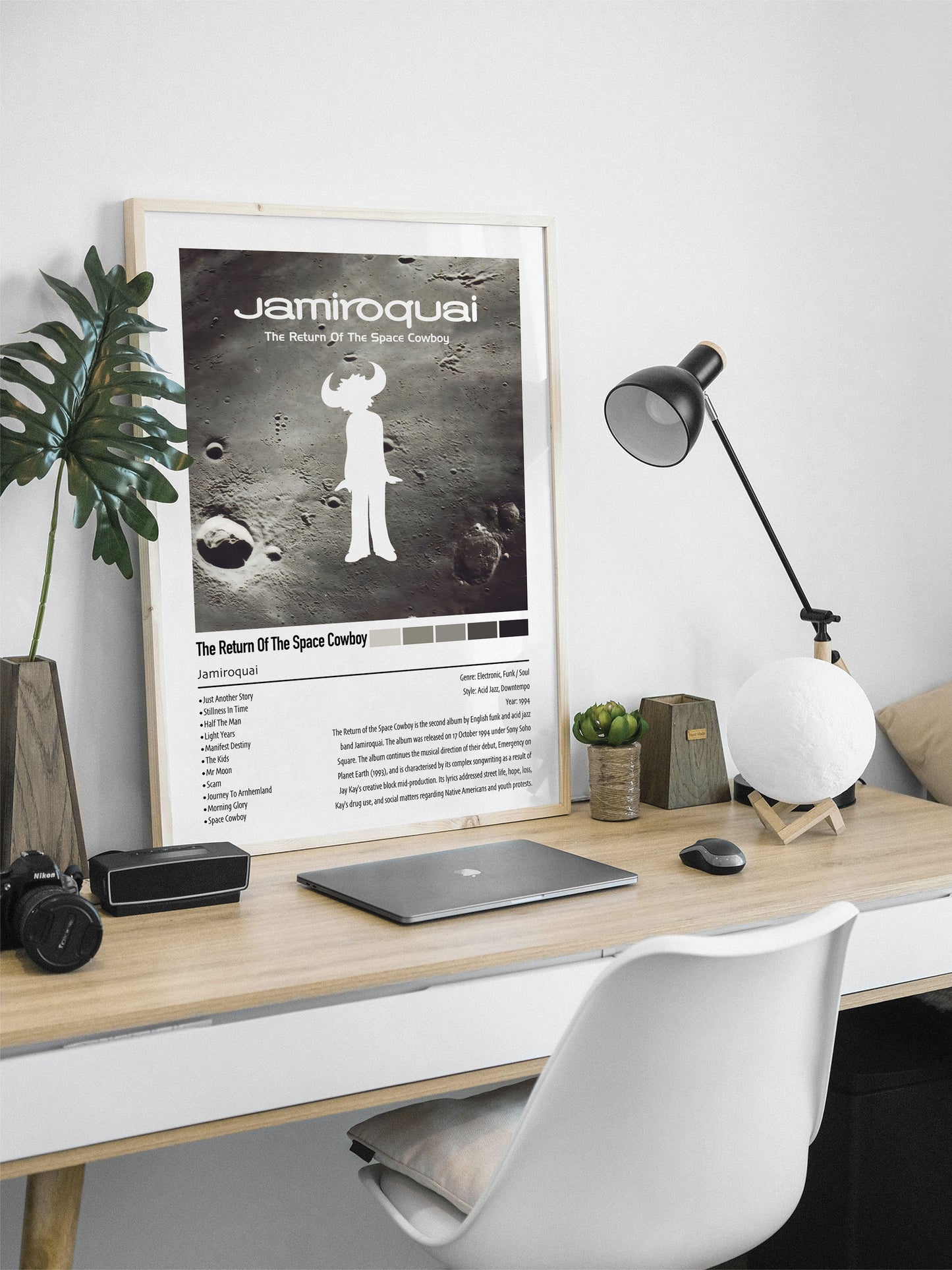 Jamiroquai | The Return Of The Space Cowboy | Custom Album Cover Poster Print