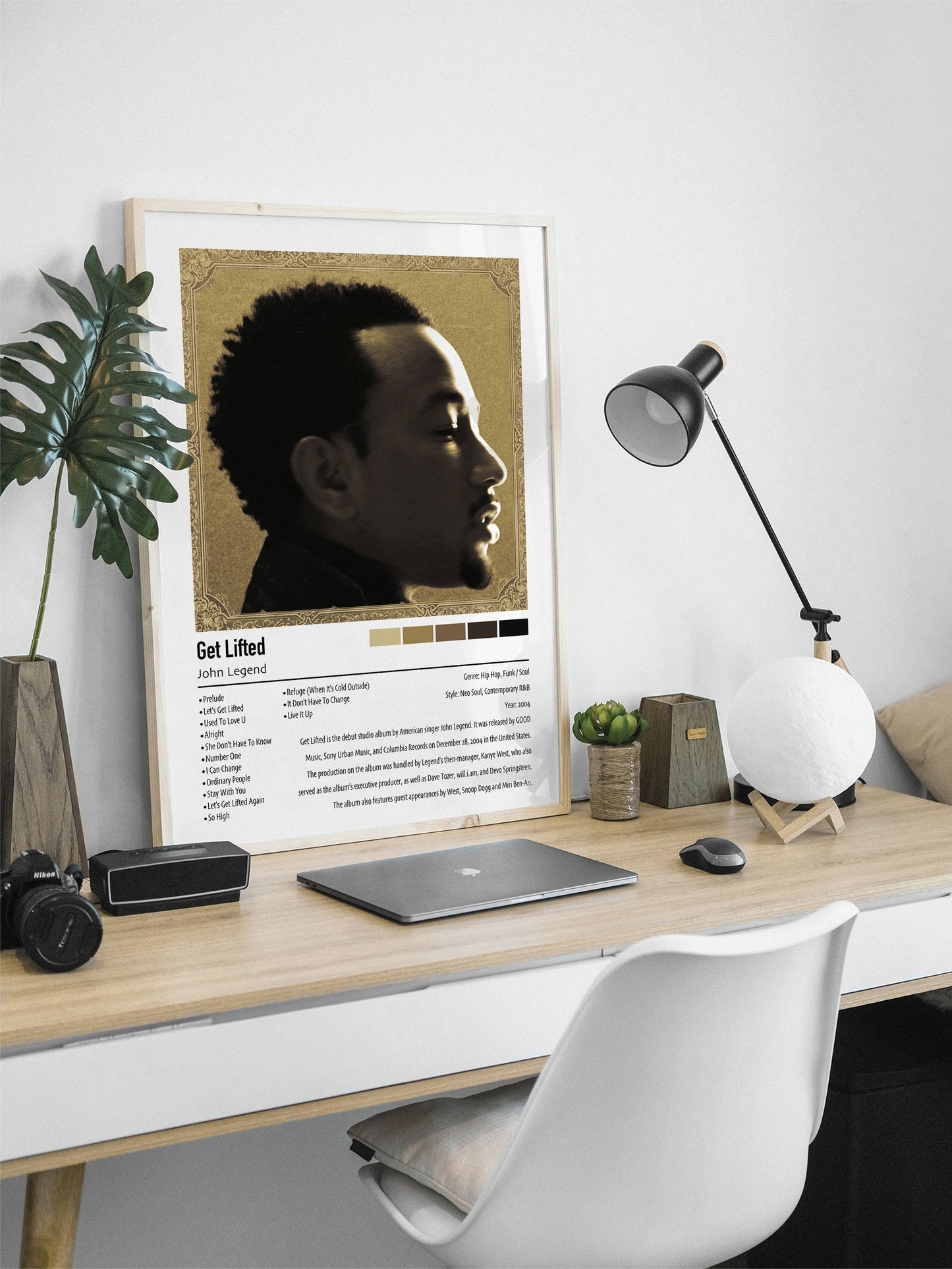 John Legend | Get Lifted | Custom Album Cover Poster Print