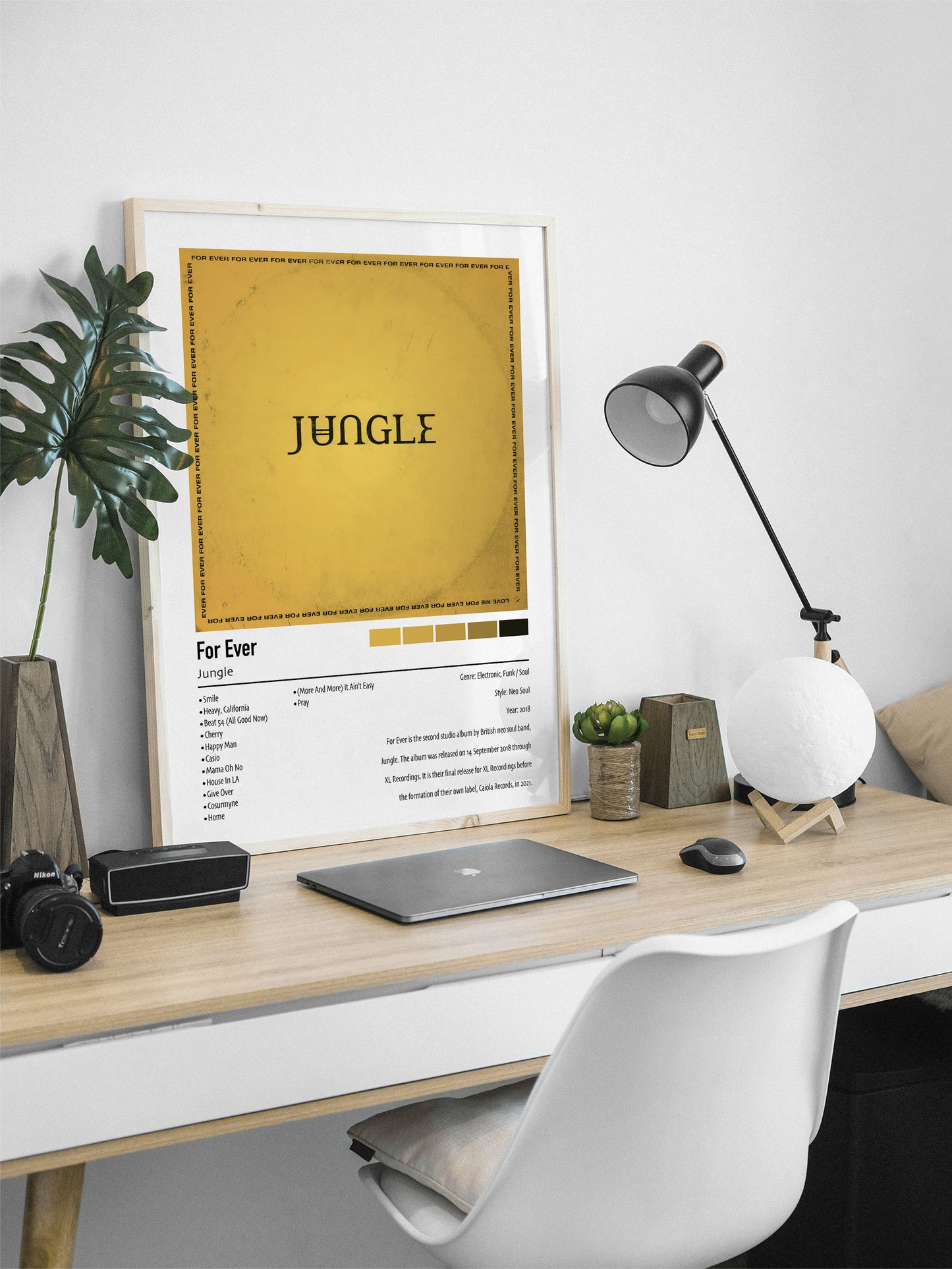 Jungle | For Ever | Custom Album Cover Poster Print