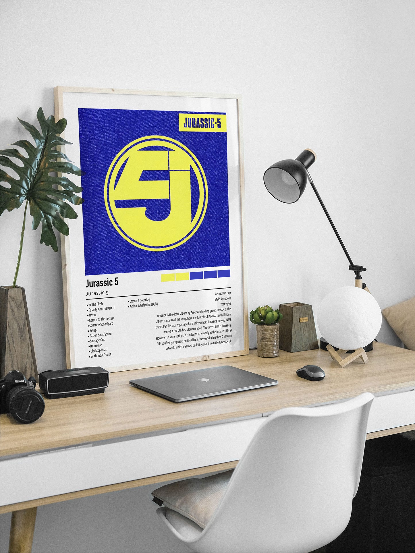 Jurassic 5 | Jurassic 5 | Custom Album Cover Poster Print