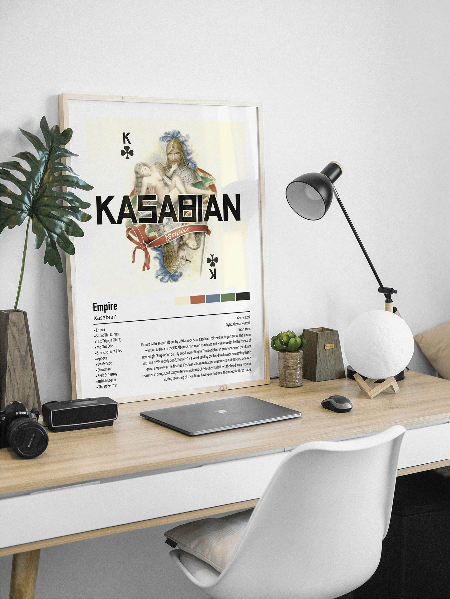 Kasabian | Empire | Custom Album Cover Poster Print