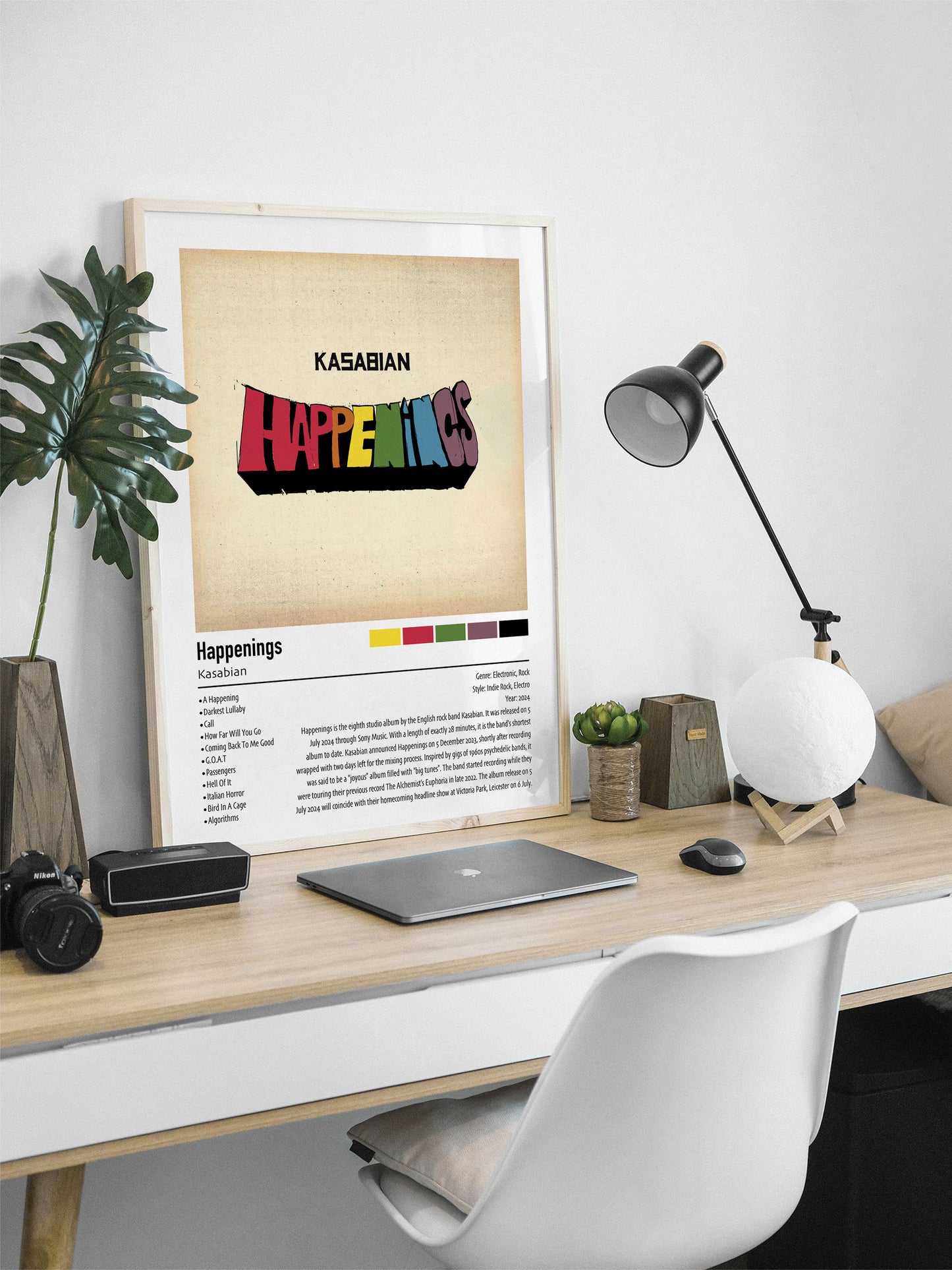 Kasabian | Happenings | Custom Album Cover Poster Print