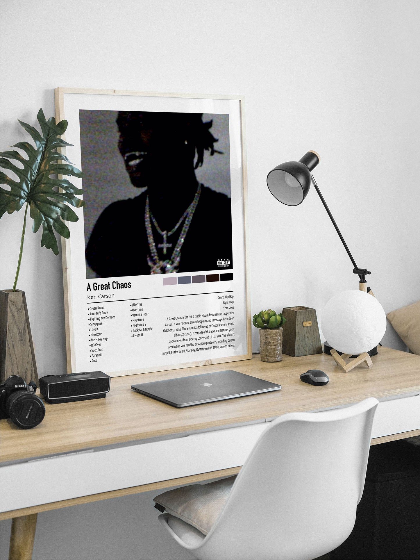 Ken Carson | A Great Chaos | Custom Album Cover Poster Print