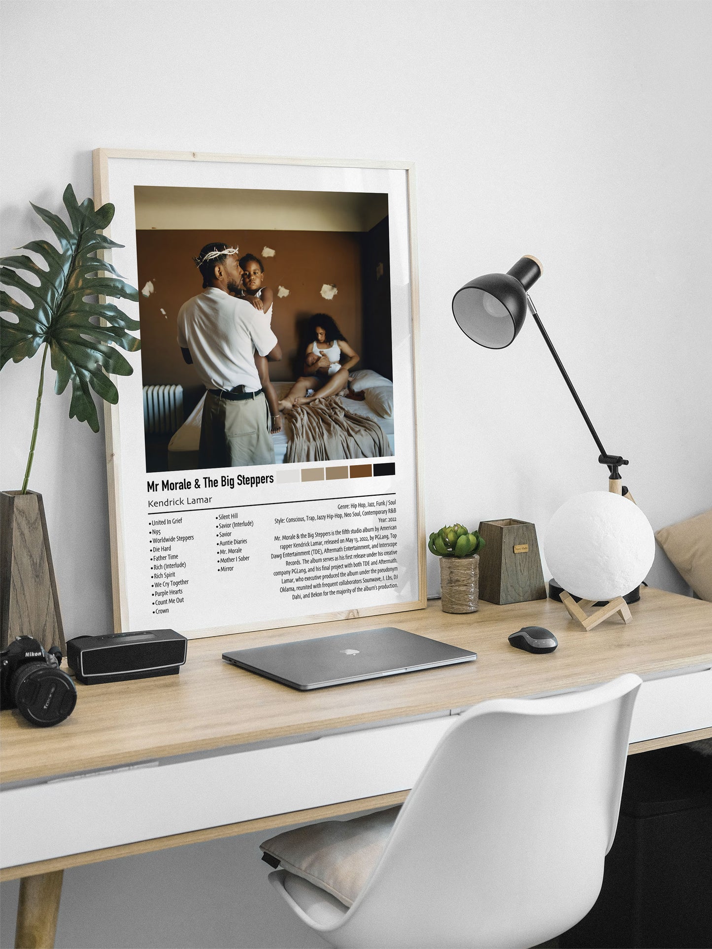 Kendrick Lamar | Mr Morale & The Big Steppers | Custom Album Cover Poster Print