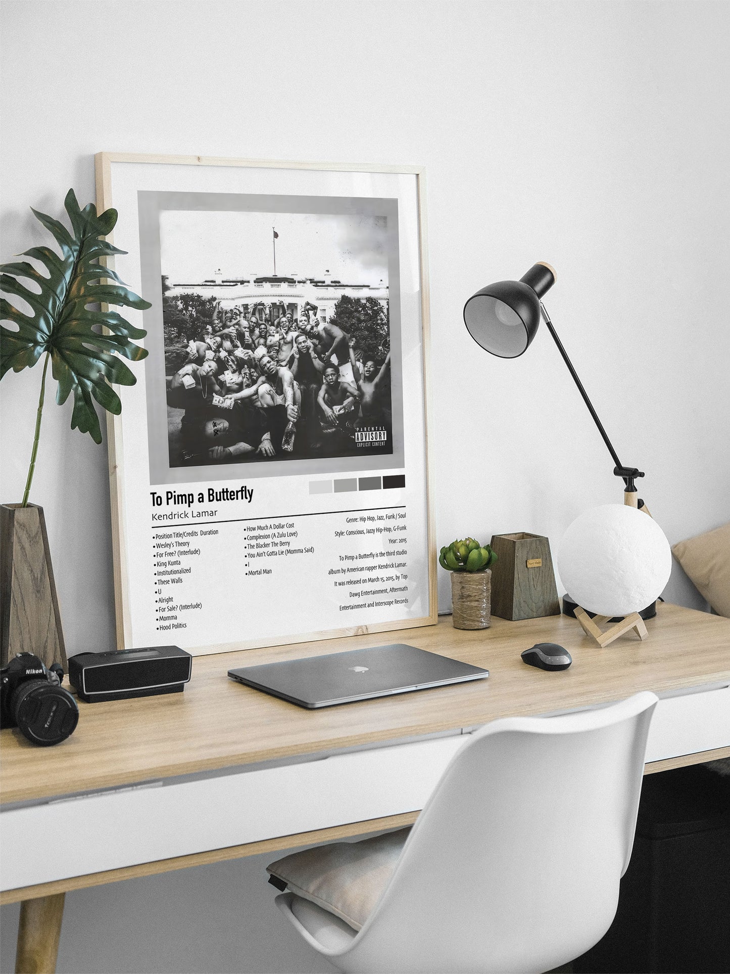 Kendrick Lamar | To Pimp a Butterfly | Custom Album Cover Poster Print