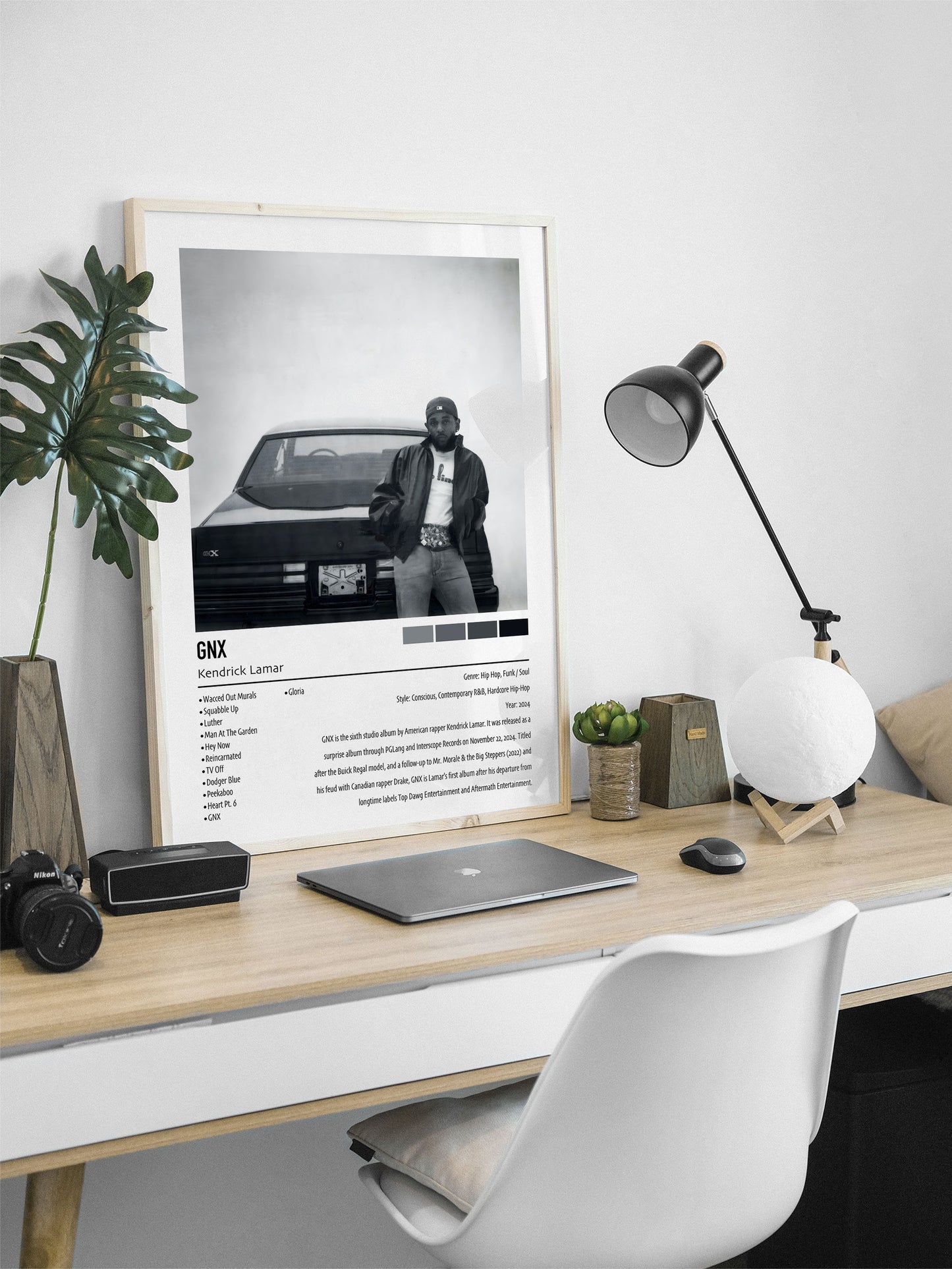Kendrick Lamar | GNX | Custom Album Cover Poster Print
