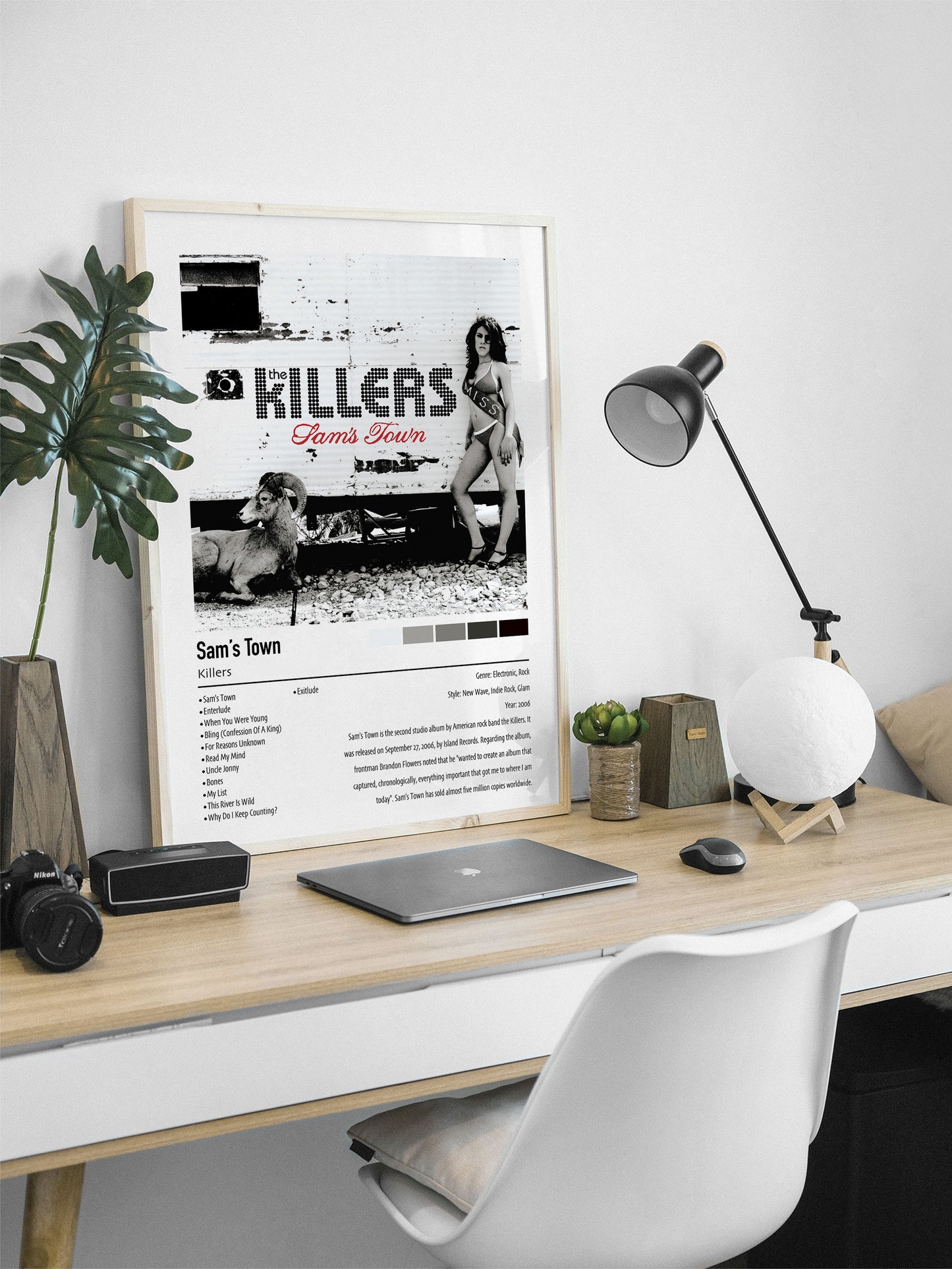 Killers | Sam's Town | Custom Album Cover Poster Print