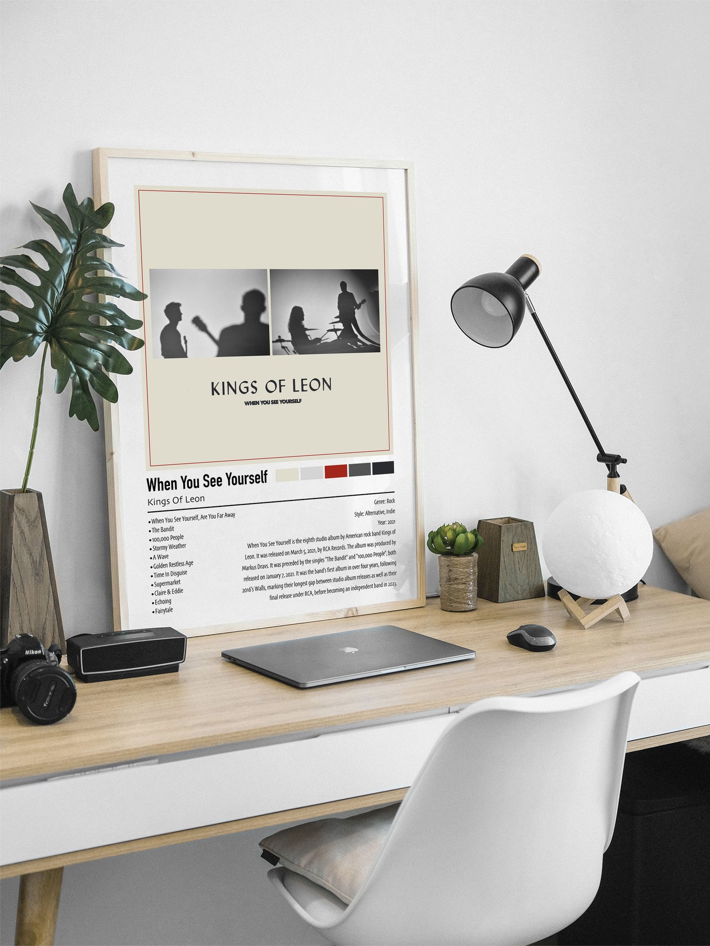 Kings Of Leon | When You See Yourself | Custom Album Cover Poster Print