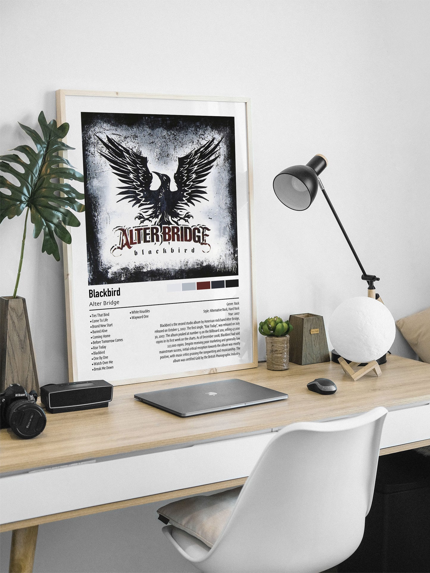 Alterbridge | Blackbird | Custom Album Cover Poster Print