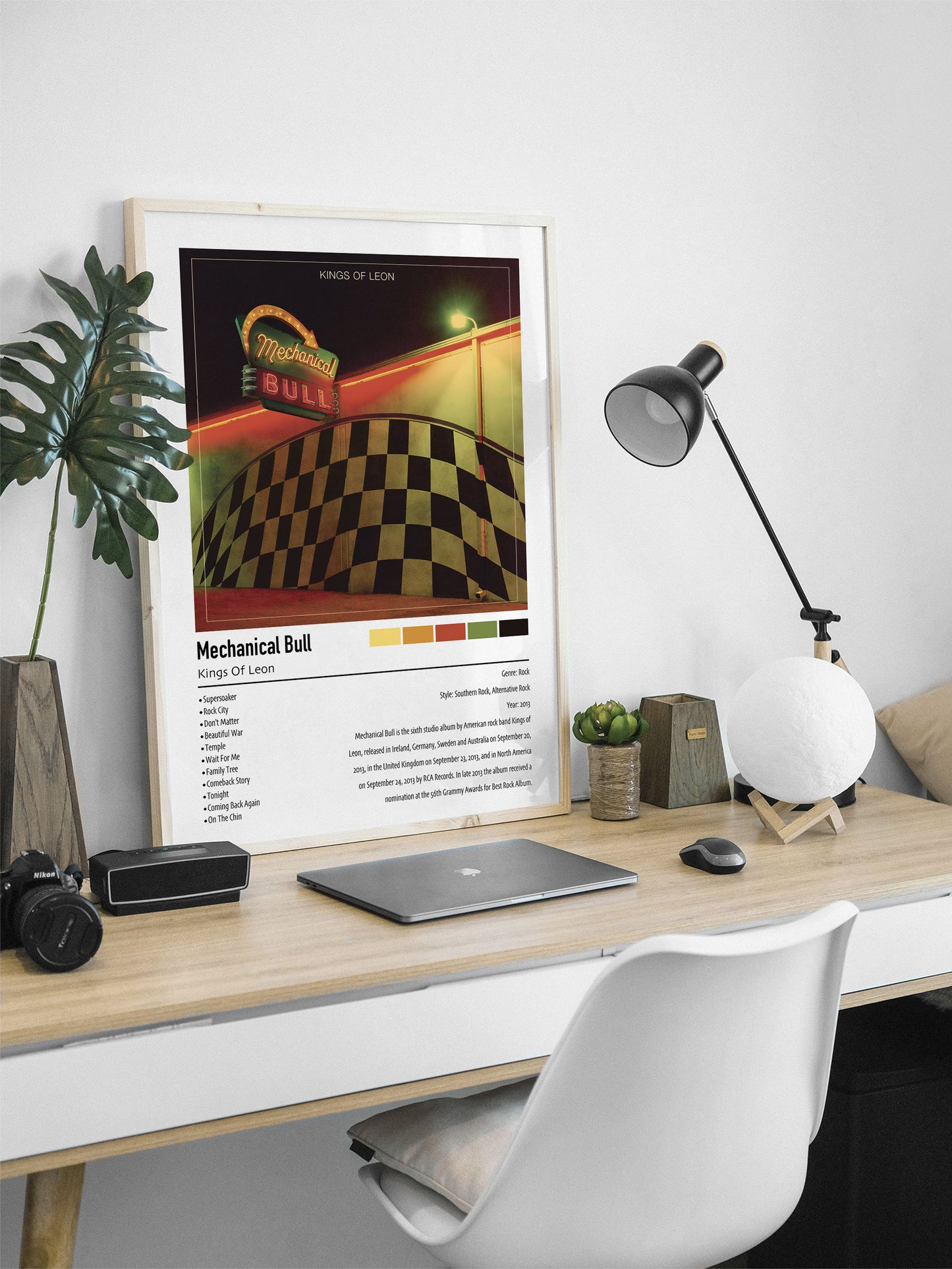 Kings Of Leon | Mechanical Bull | Custom Album Cover Poster Print