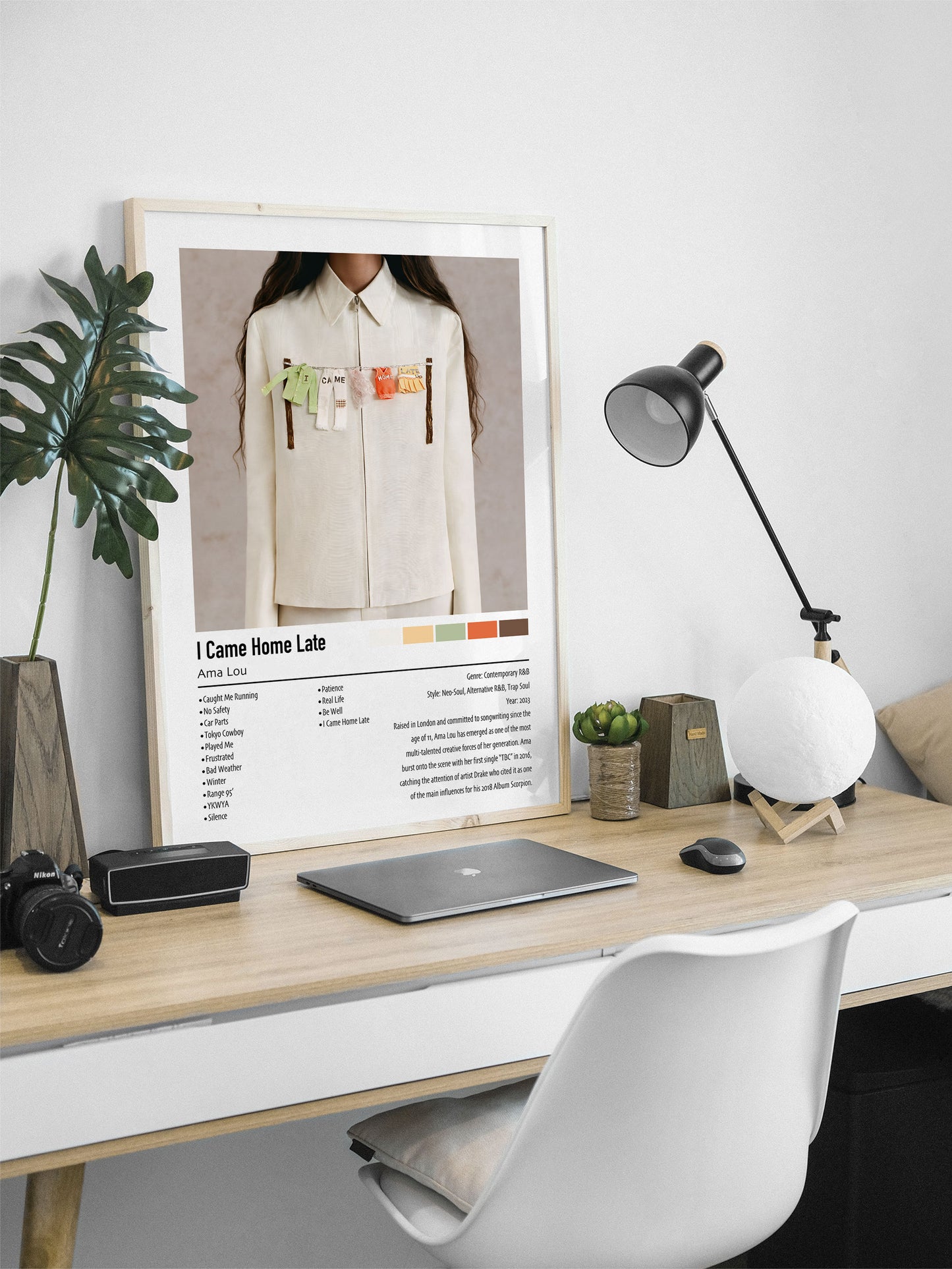 Ama Lou | I Came Home Late | Custom Album Cover Poster Print