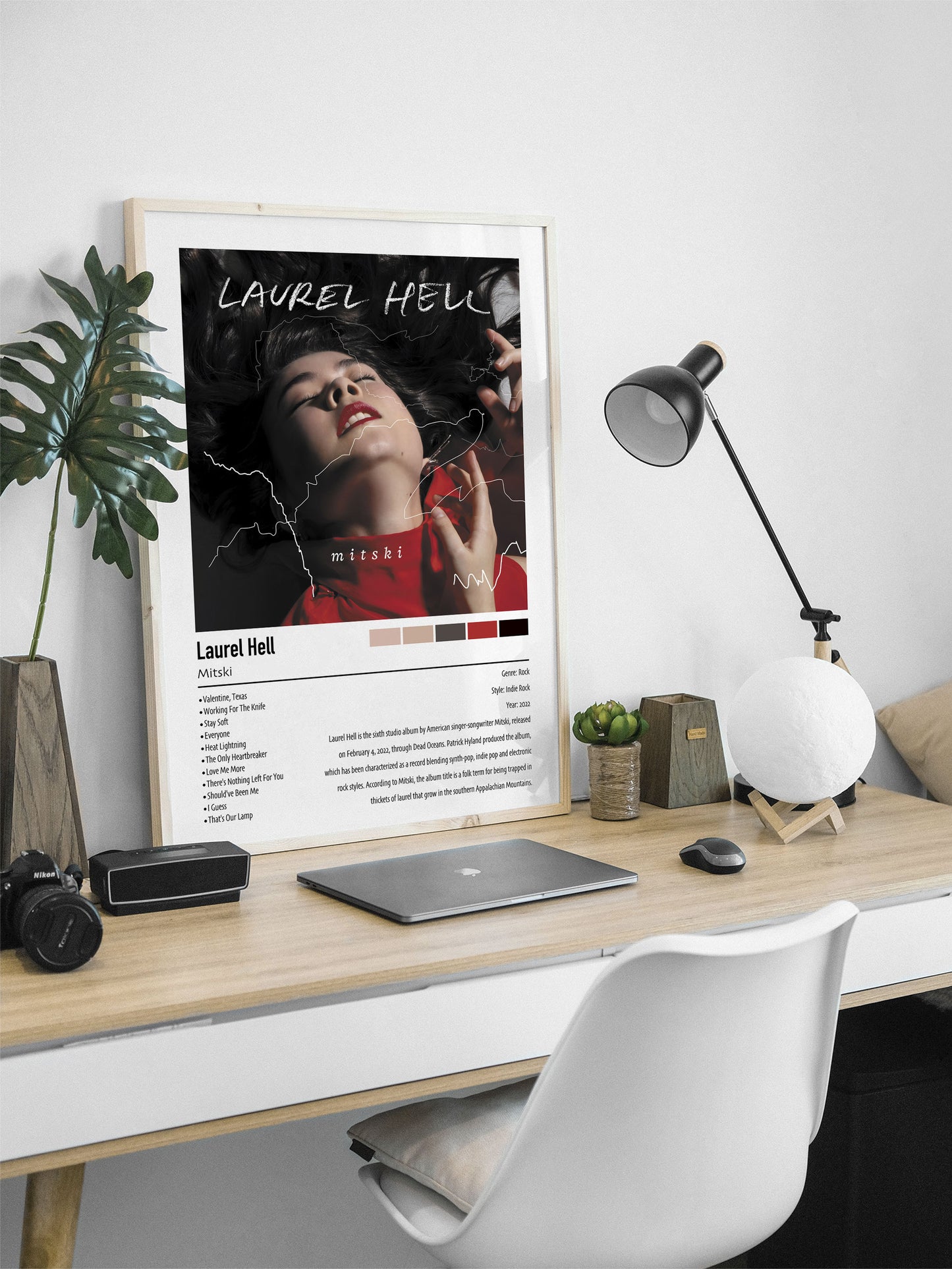 Mitski | Laurel Hell | Custom Album Cover Poster Print