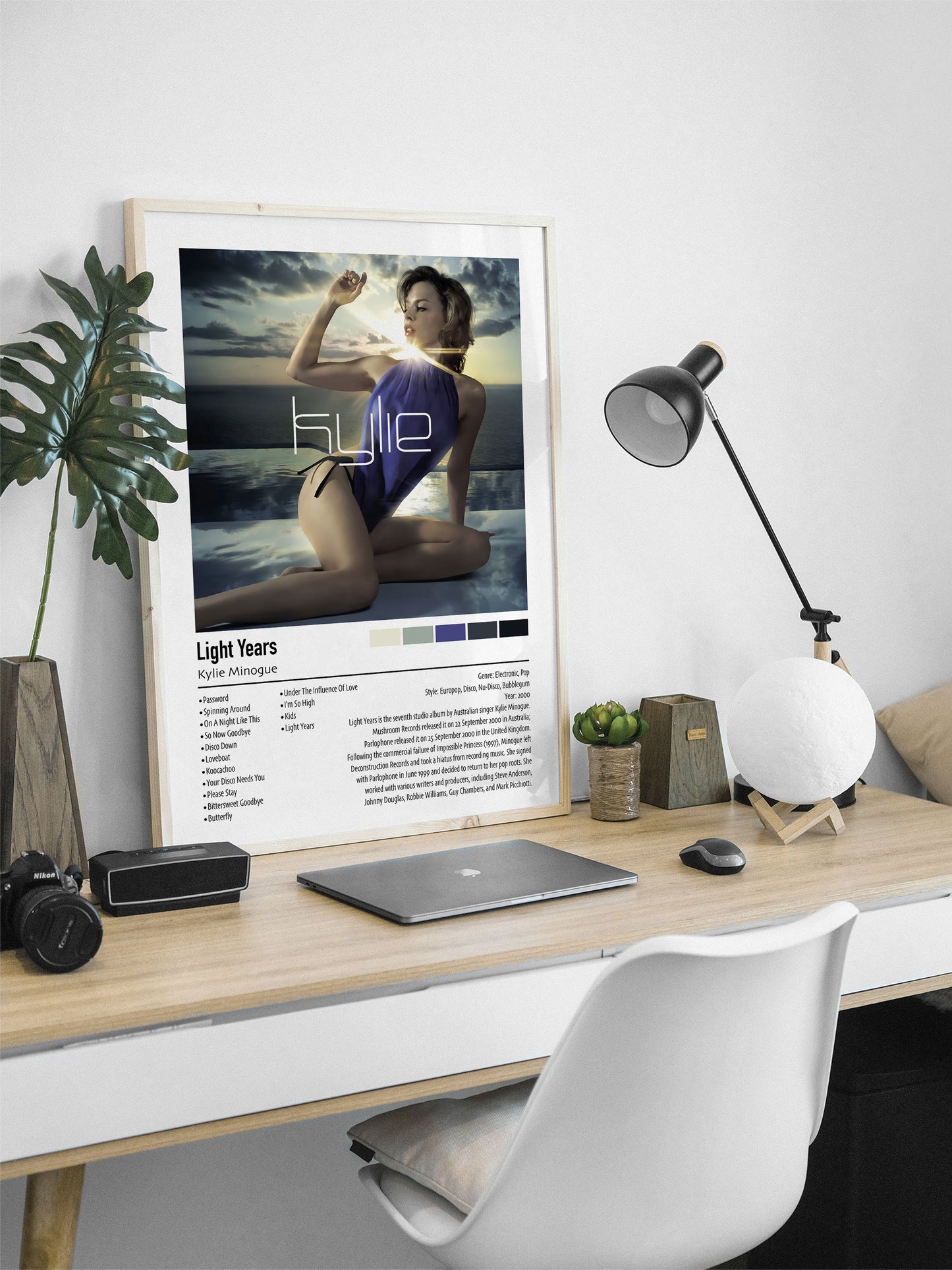 Kylie Minogue | Light Years | Custom Album Cover Poster Print