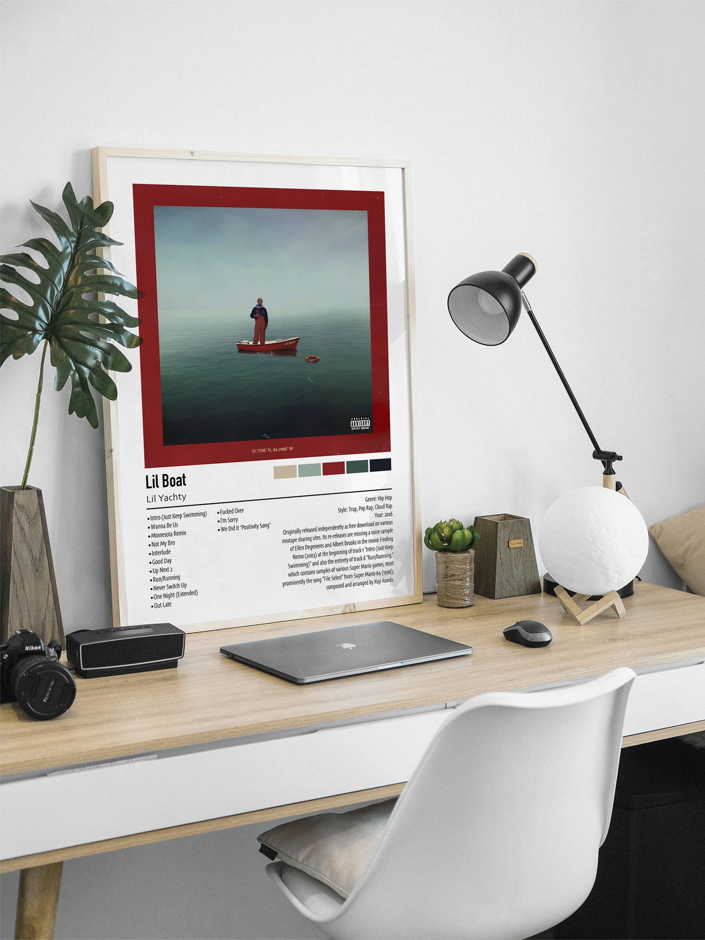 Lil Yachty | Lil Boat | Custom Album Cover Poster Print
