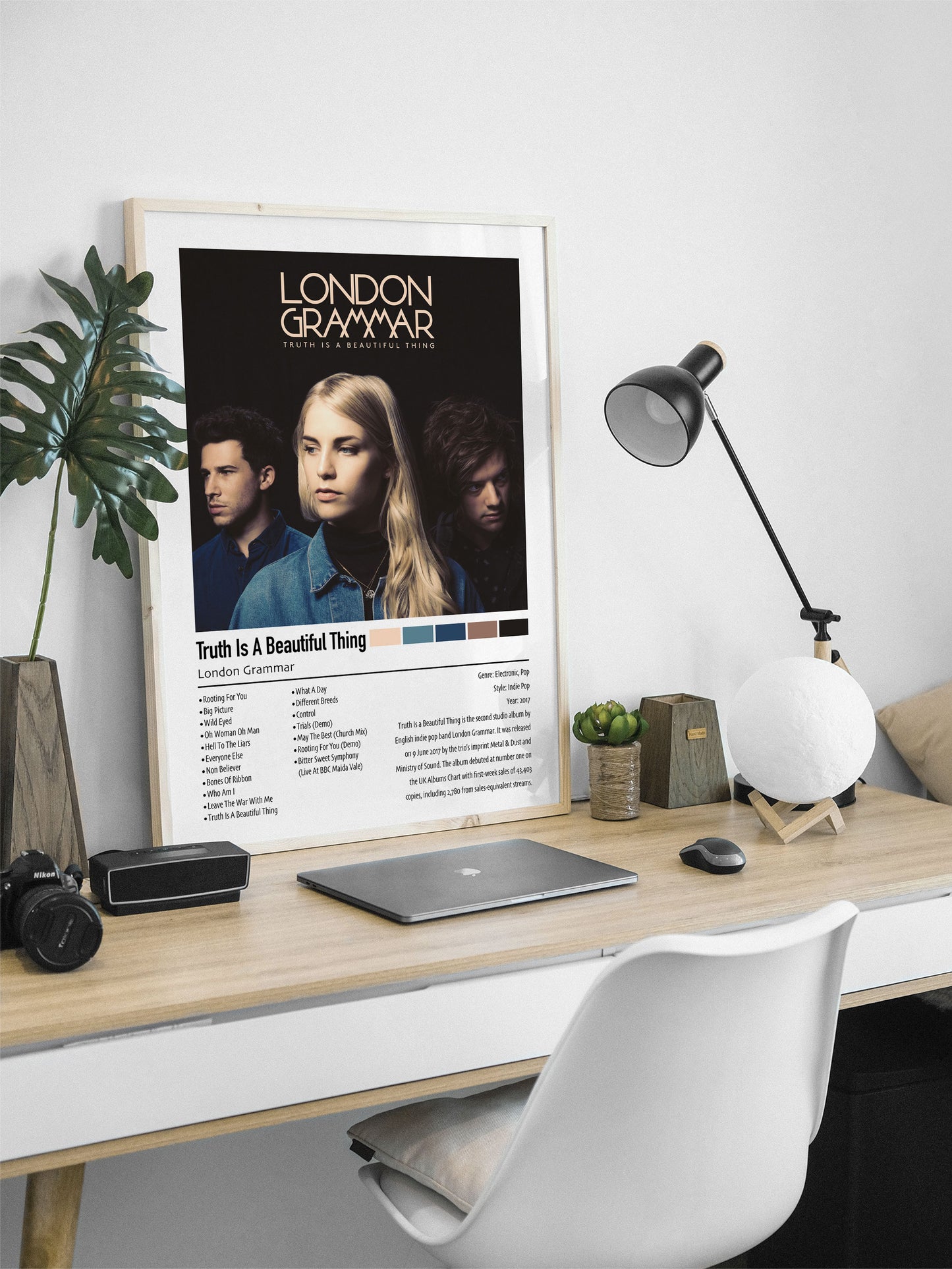 London Grammar | Truth Is A Beautiful Thing | Custom Album Cover Poster Print