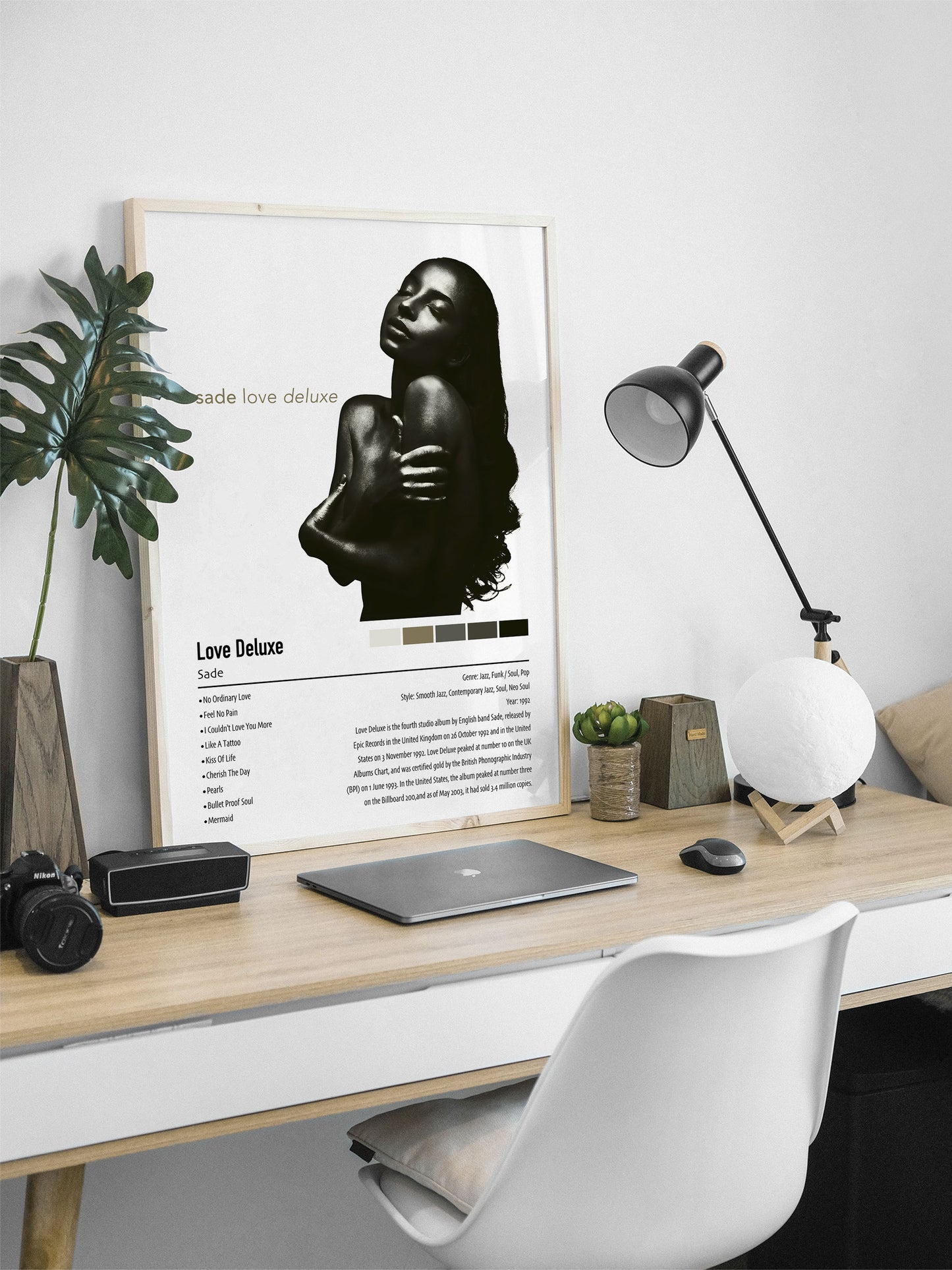 Sade | Love Deluxe | Custom Album Cover Poster Print