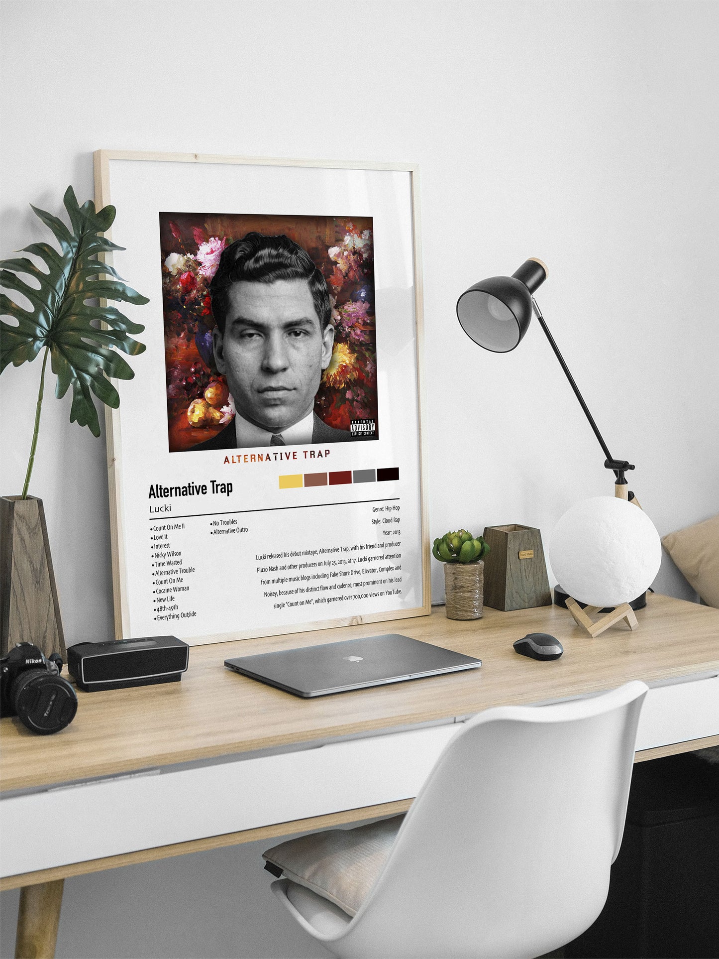 Lucki | Alternative Trap | Custom Album Cover Poster Print