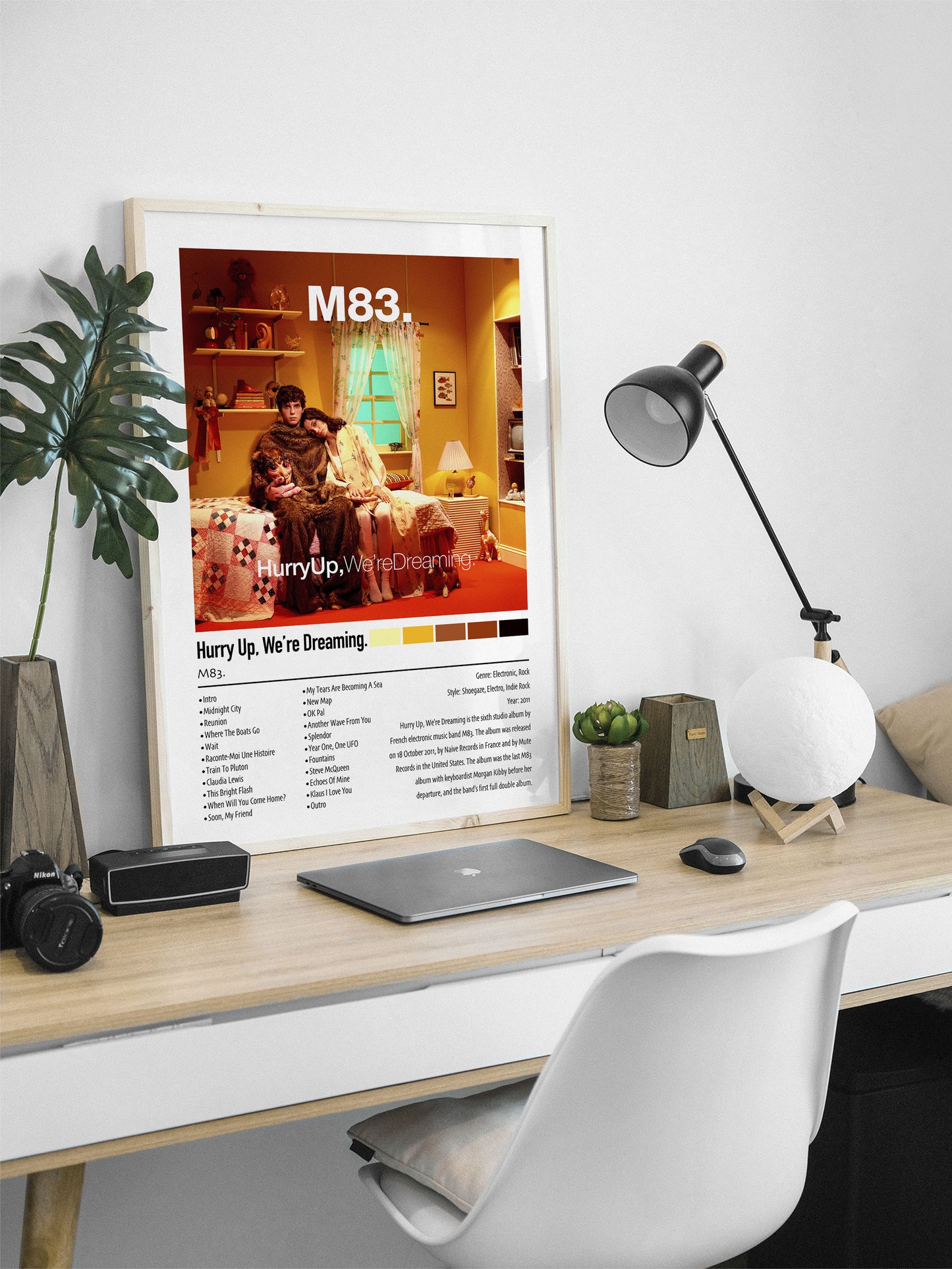 M83. | Hurry Up. We're Dreaming. | Custom Album Cover Poster Print