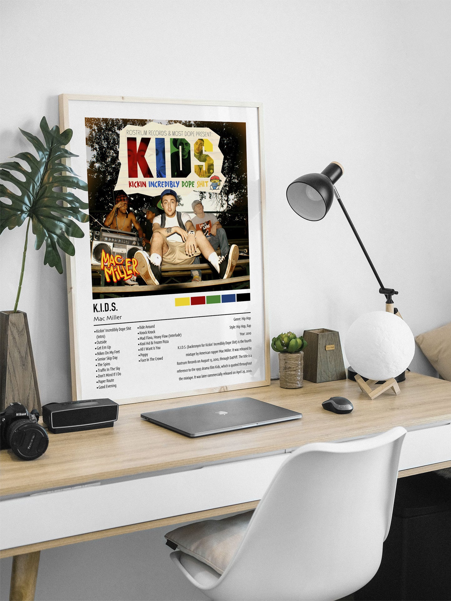 Mac Miller | K.I.D.S. | Custom Album Cover Poster Print
