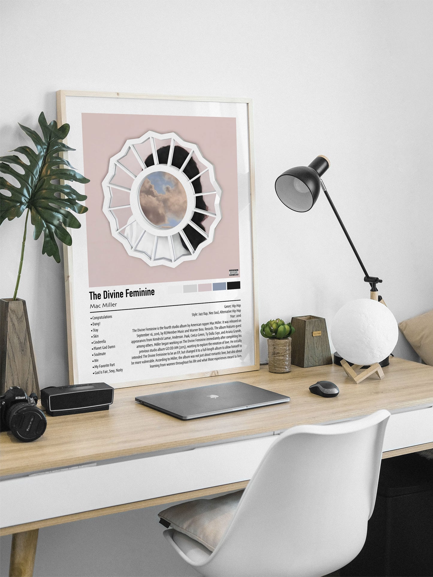 Mac Miller | The Divine Feminine | Custom Album Cover Poster Print