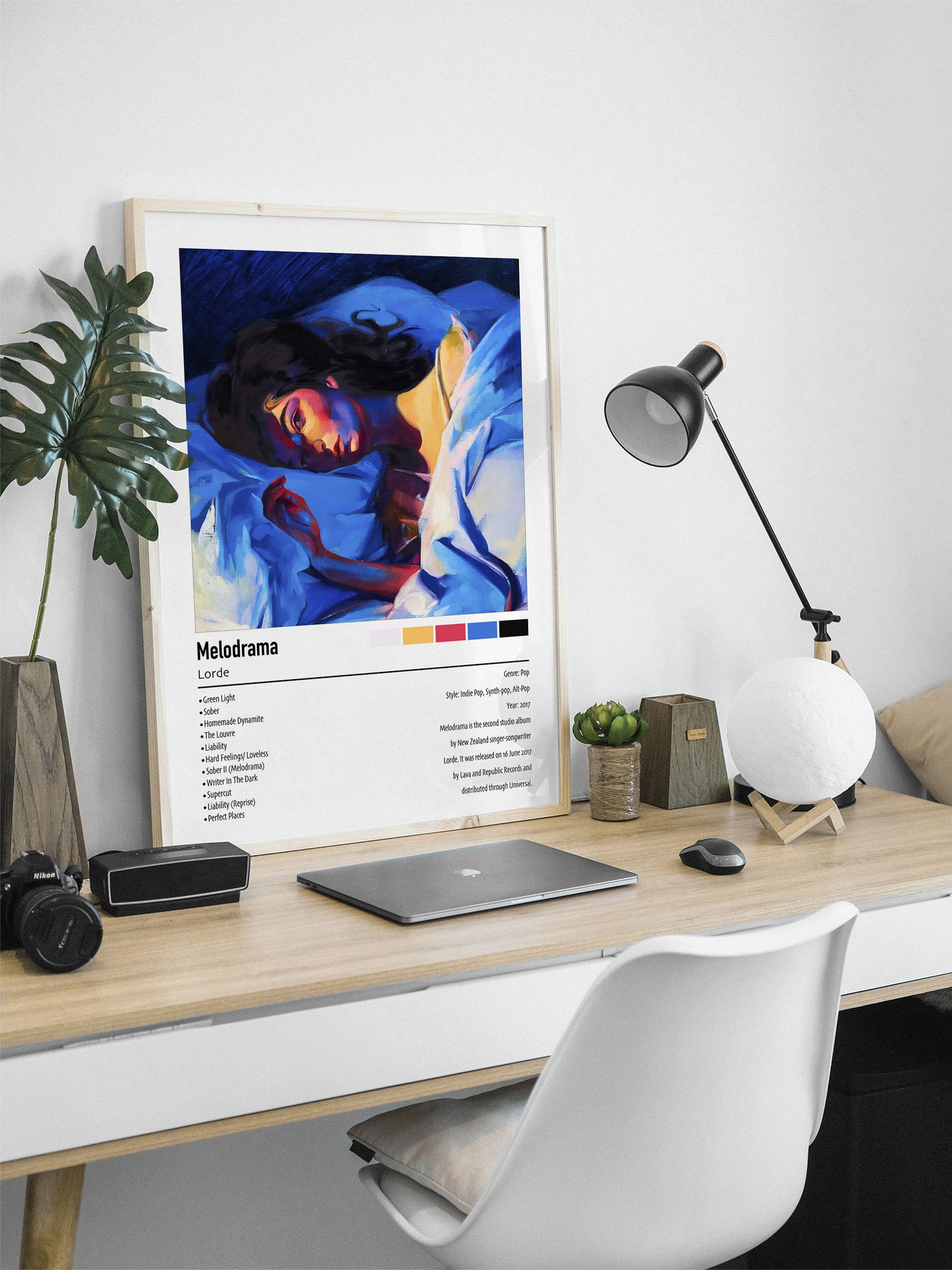 Lorde | Melodrama | Custom Album Cover Poster Print