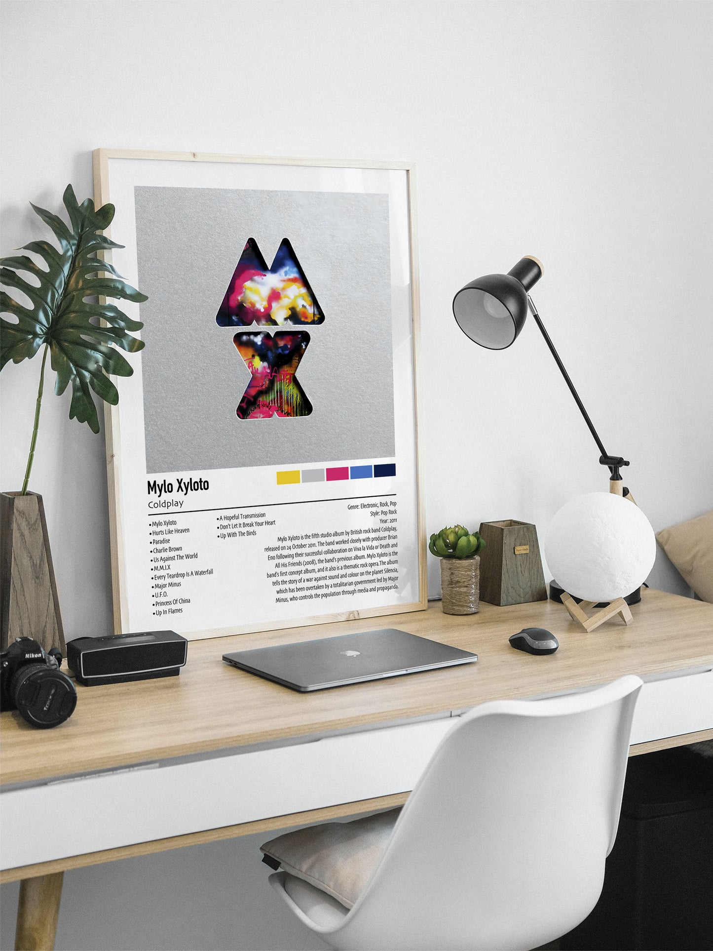 Coldplay | Mylo Xyloto | Custom Album Cover Poster Print