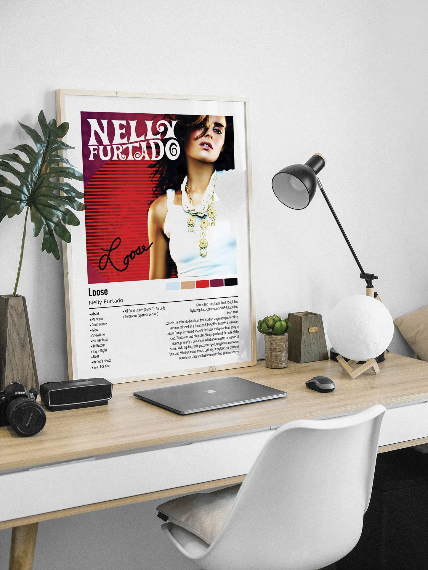 Nelly Furtado | Loose | Custom Album Cover Poster Print