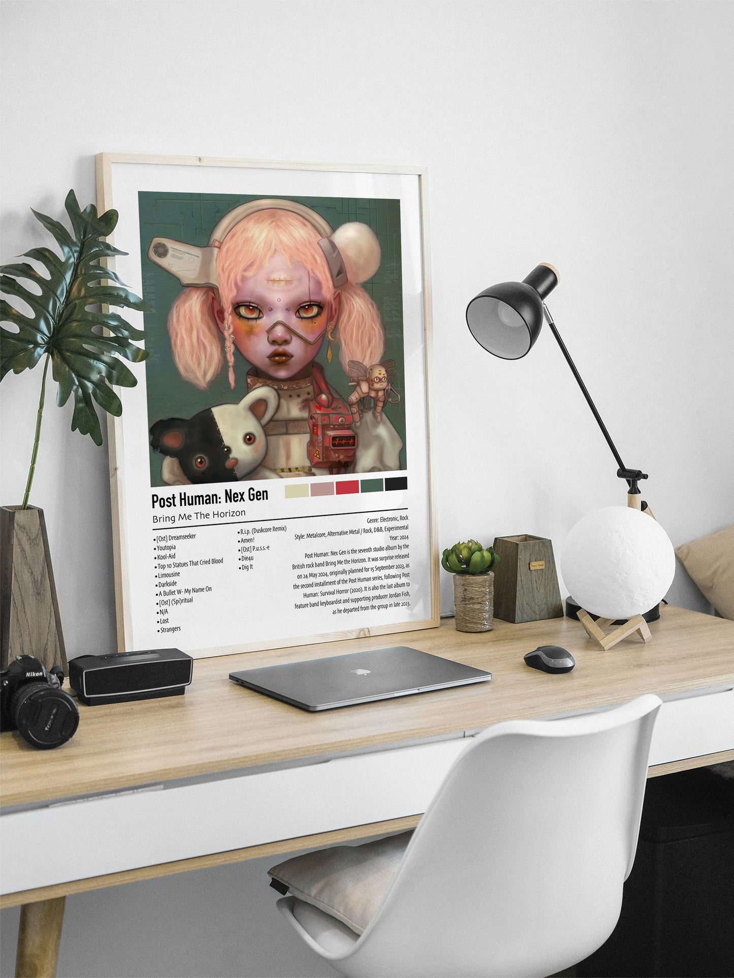 Bring Me The Horizon | Post Human: Nex Gen | Custom Album Cover Poster Print