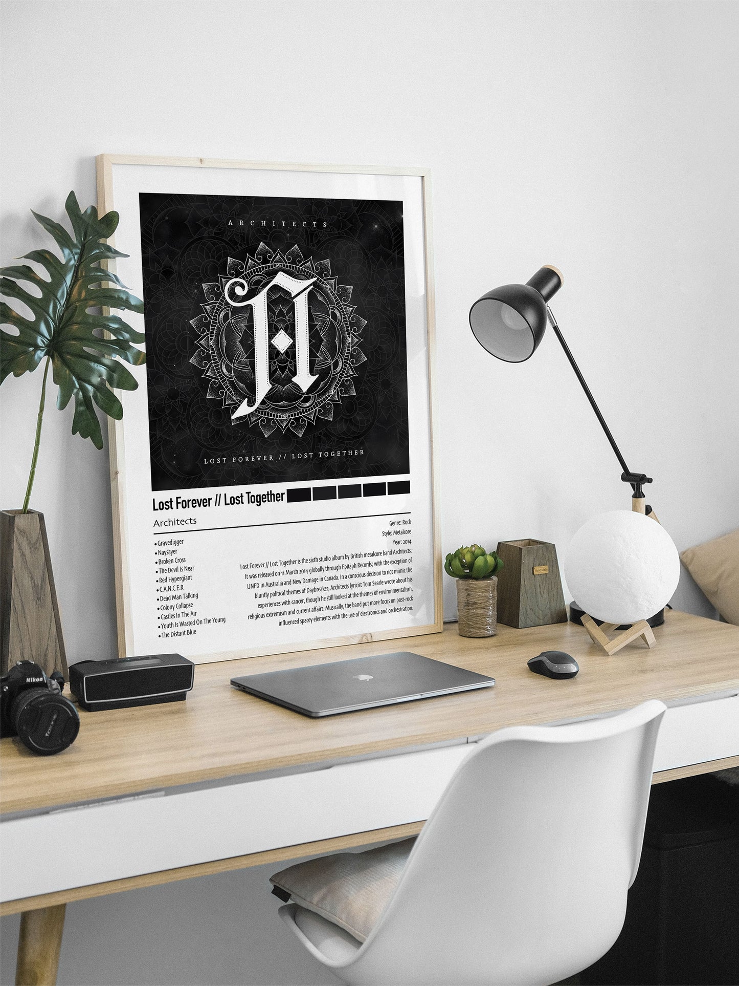 Architects | Lost Forever // Lost Together | Custom Album Cover Poster Print