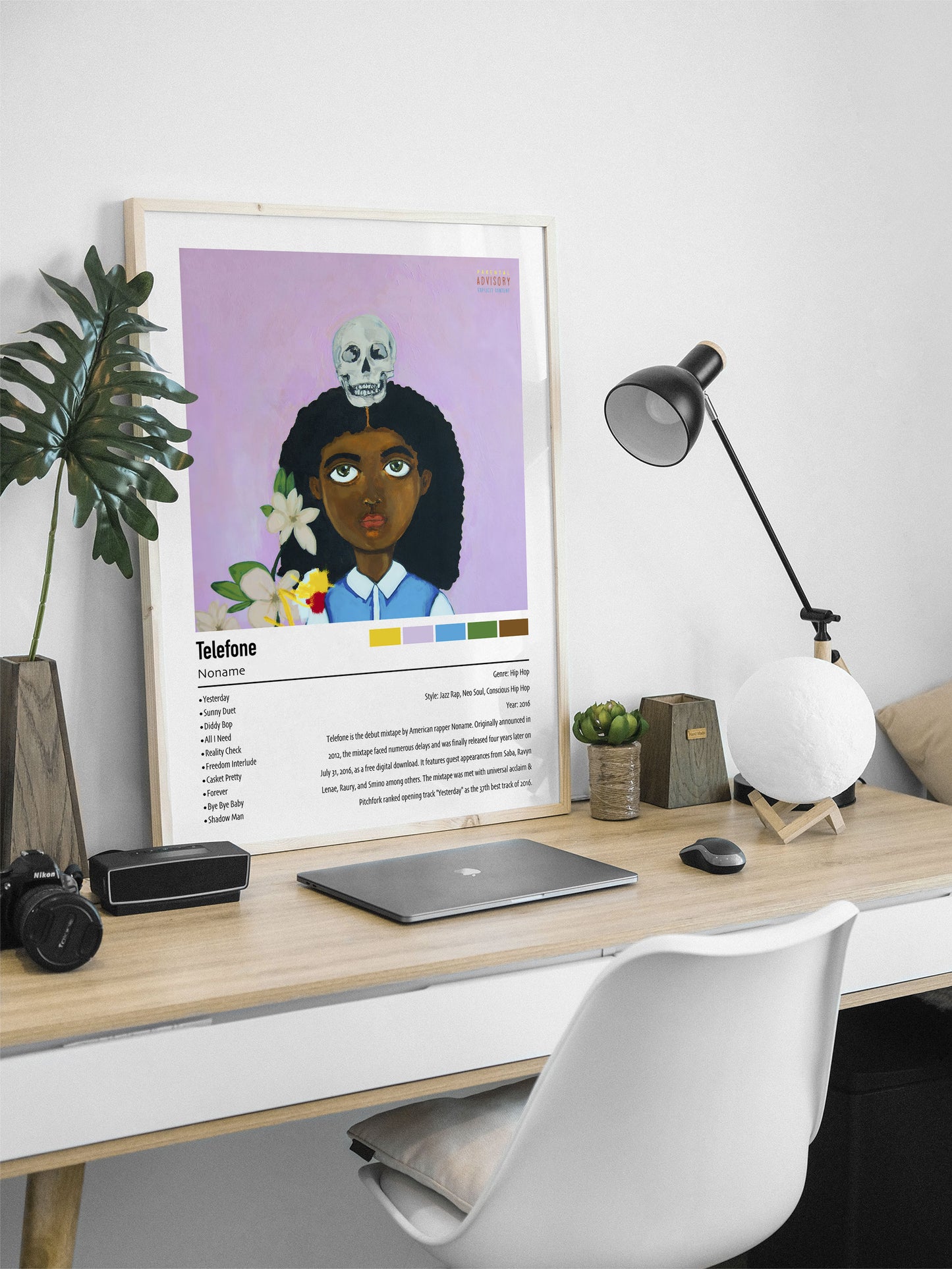 Noname | Telefone | Custom Album Cover Poster Print