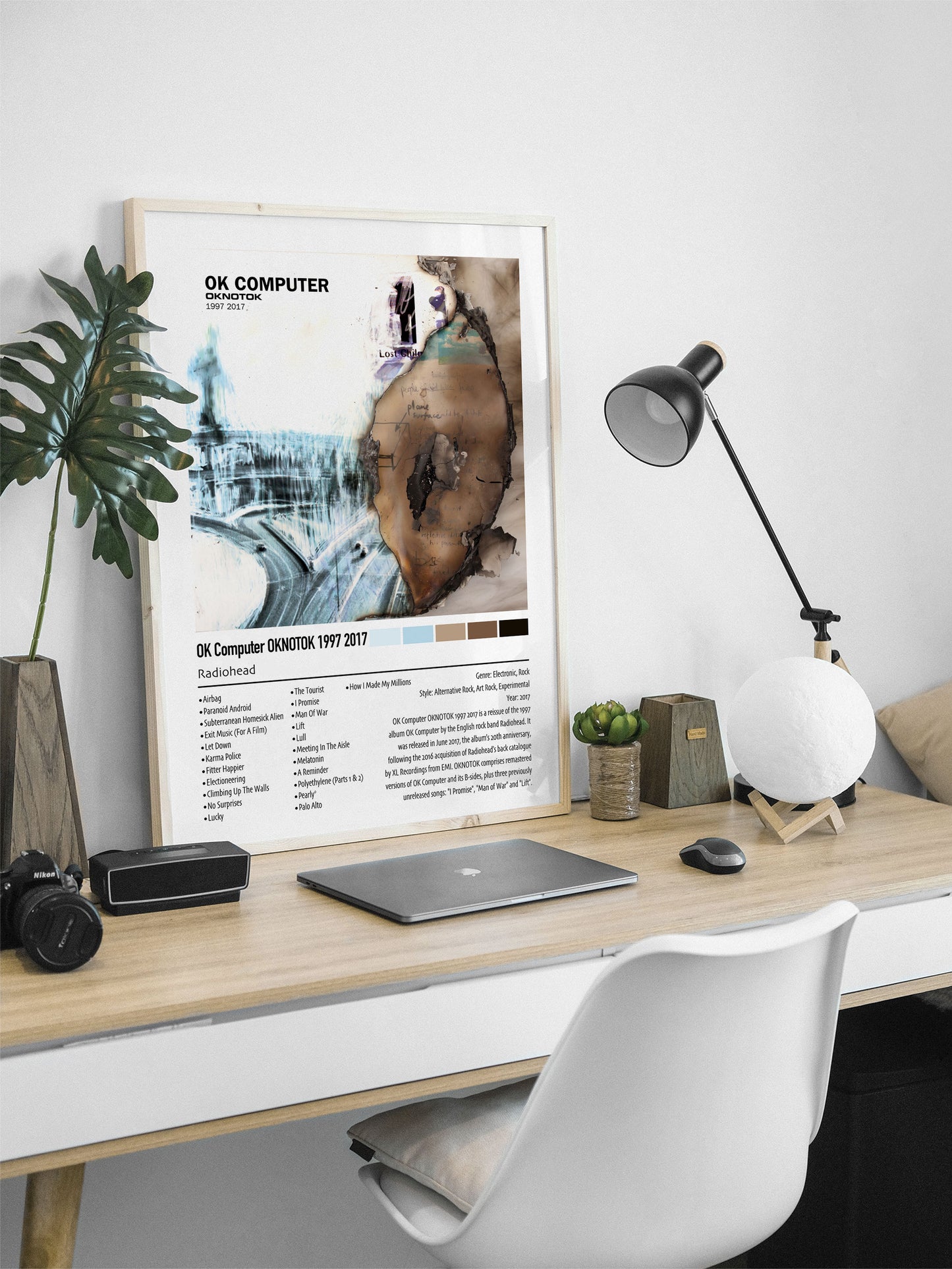 Radiohead | OK Computer OKNOTOK 1997 2017 | Custom Album Cover Poster Print