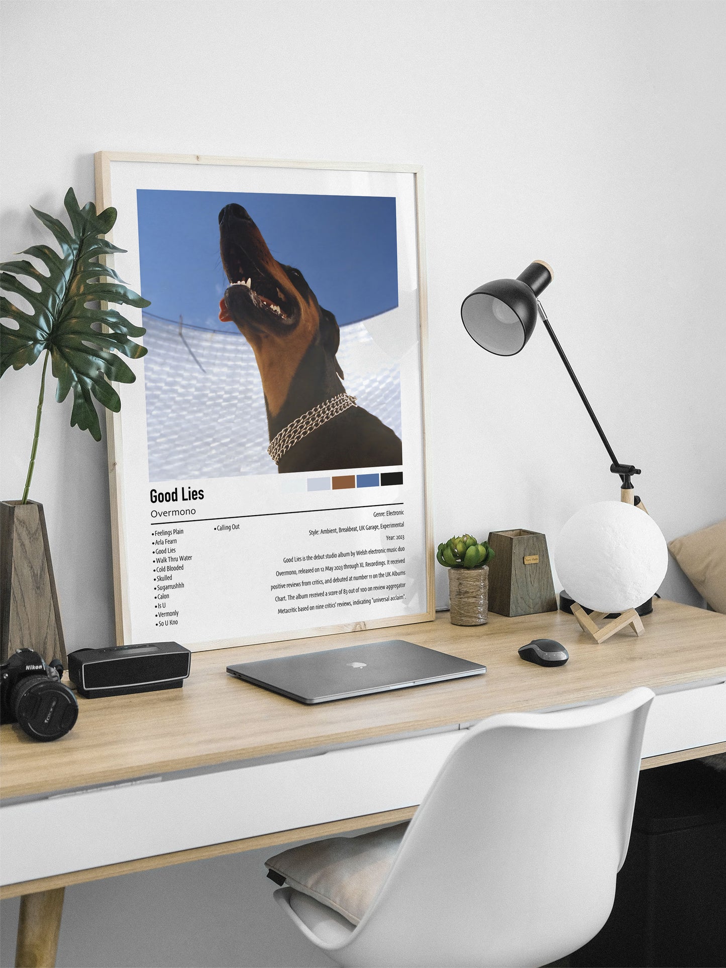 Overmono | Good Lies | Custom Album Cover Poster Print